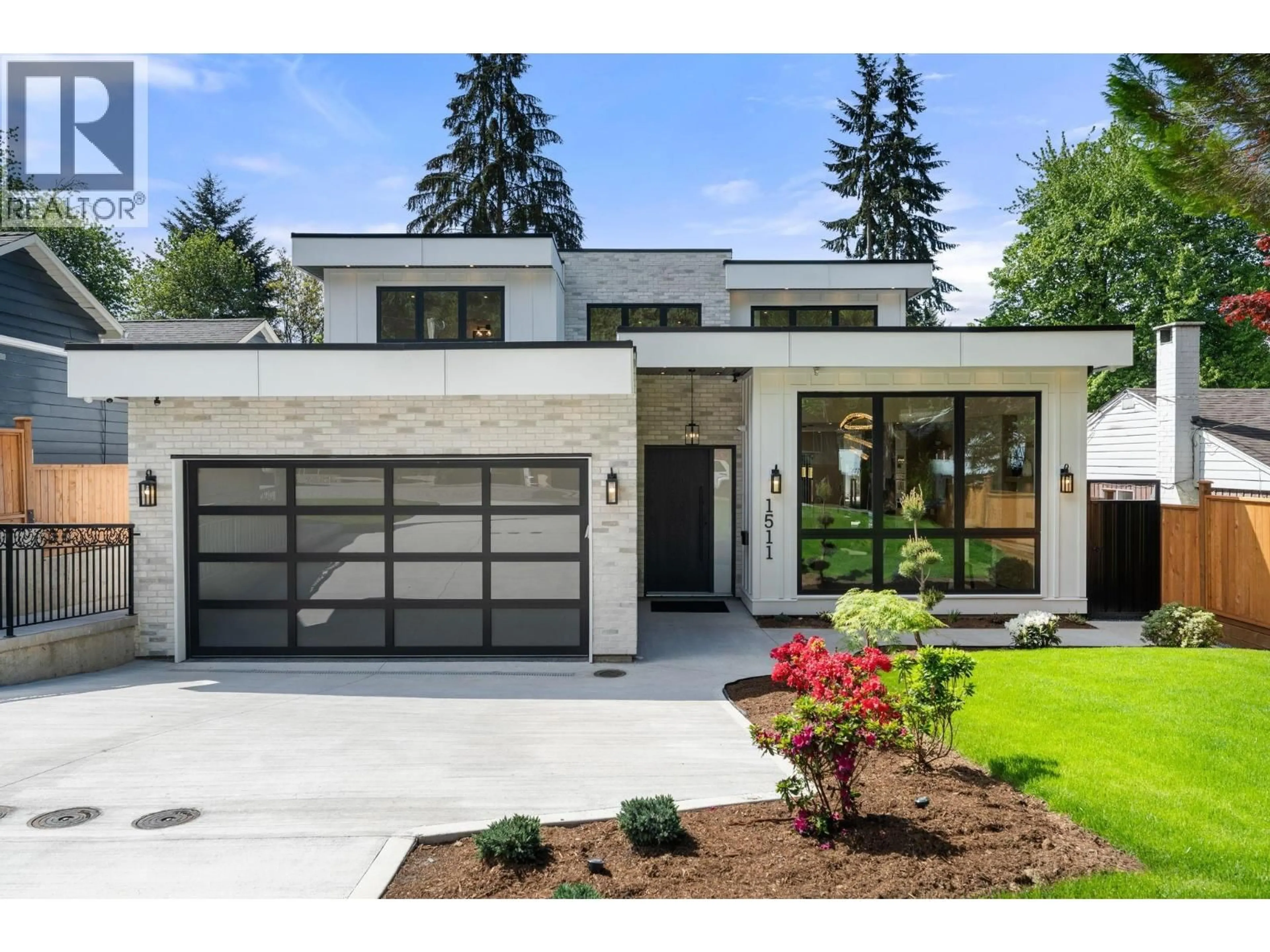 Home with brick exterior material, street for 1511 BURRILL AVENUE, North Vancouver British Columbia V7K1L8