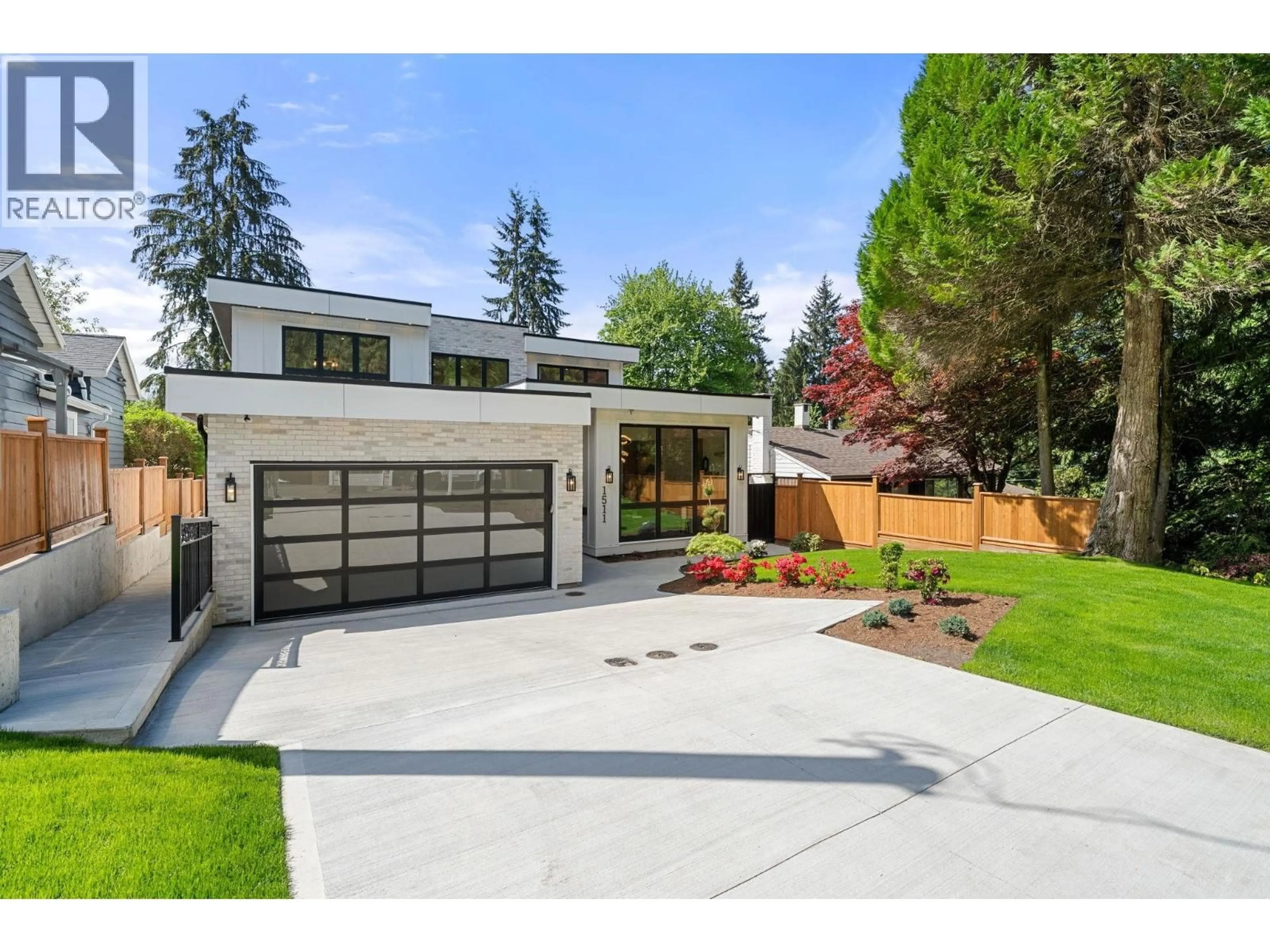 Home with brick exterior material, street for 1511 BURRILL AVENUE, North Vancouver British Columbia V7K1L8