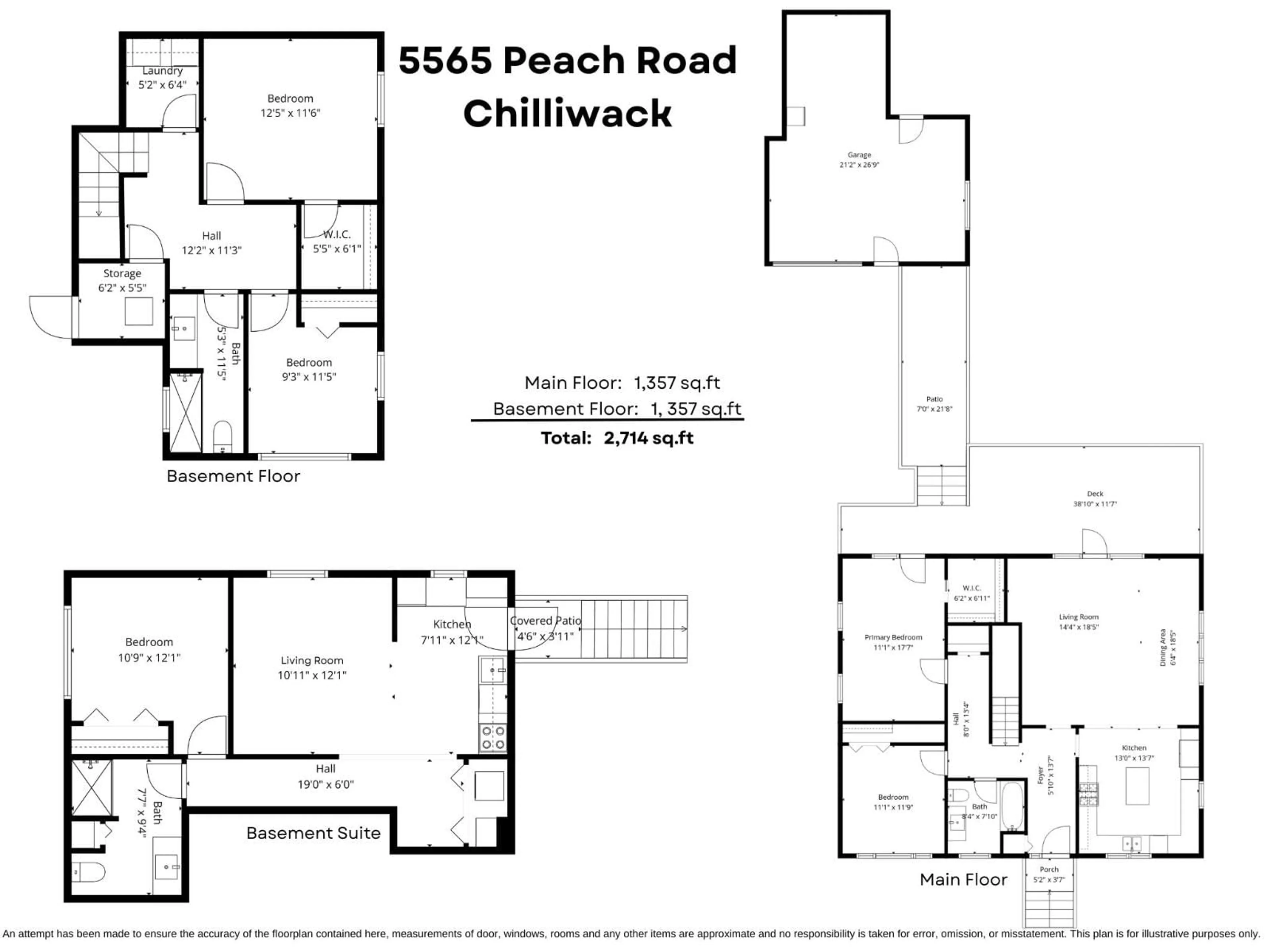 Floor plan for 5565 PEACH ROAD, Chilliwack British Columbia V2R5L9