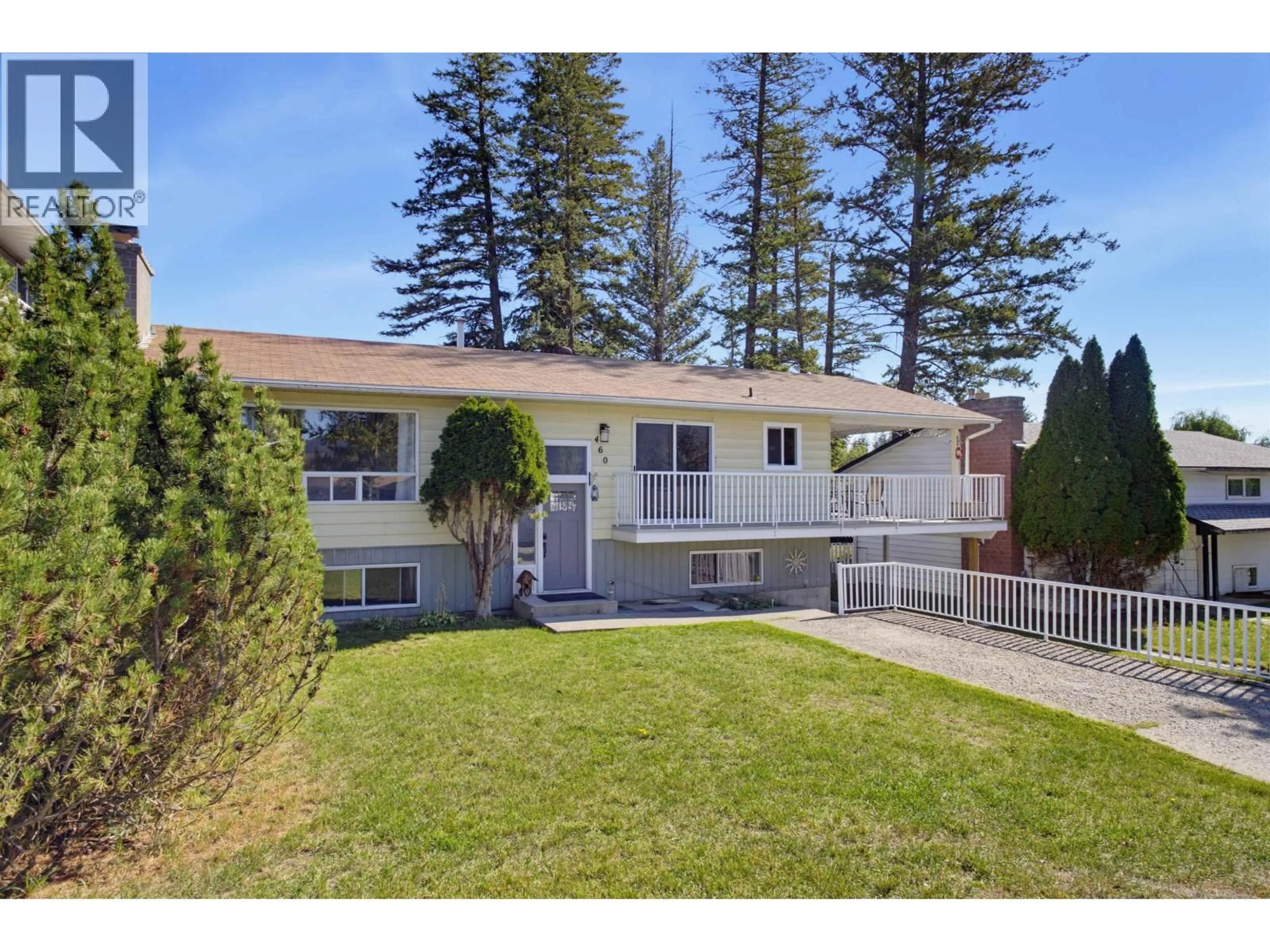 A pic from outside/outdoor area/front of a property/back of a property/a pic from drone, street for 460 DODWELL STREET, Williams Lake British Columbia V2G3Z9