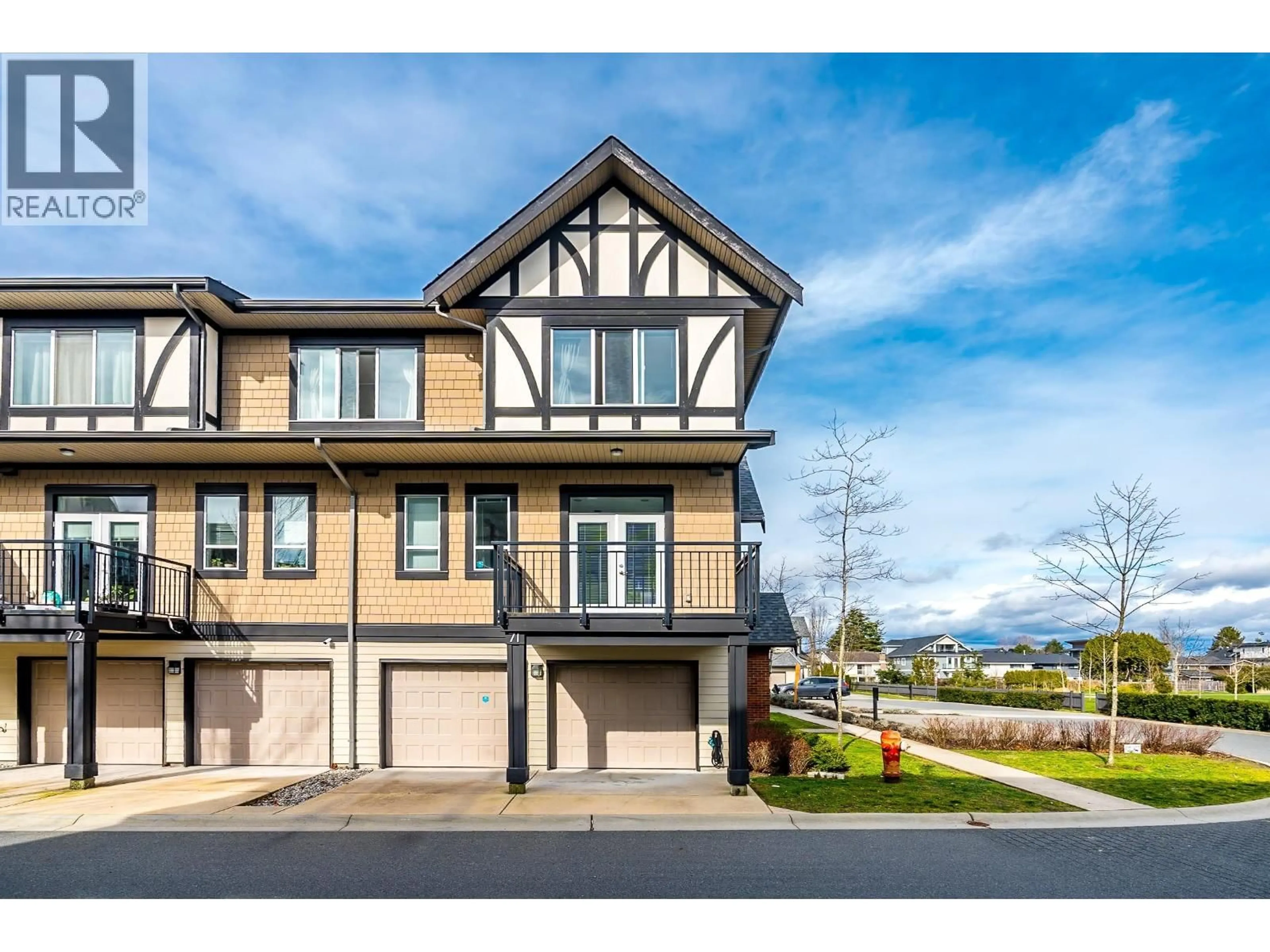 Home with vinyl exterior material, street for 71 - 10388 NO. 2 ROAD, Richmond British Columbia V7E0B9