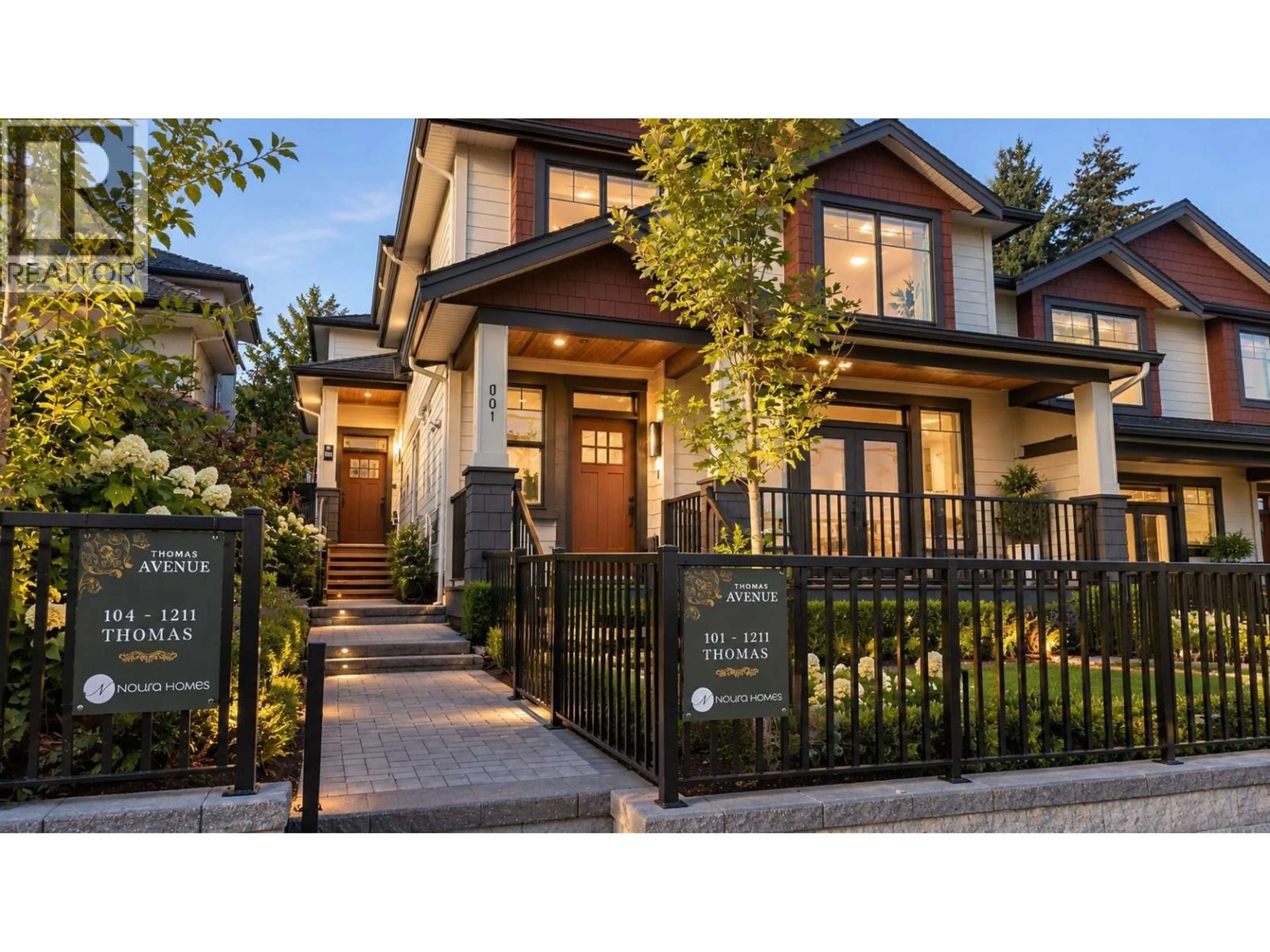 Home with brick exterior material, street for 101 - 1211 THOMAS AVENUE, Coquitlam British Columbia V3K2L1