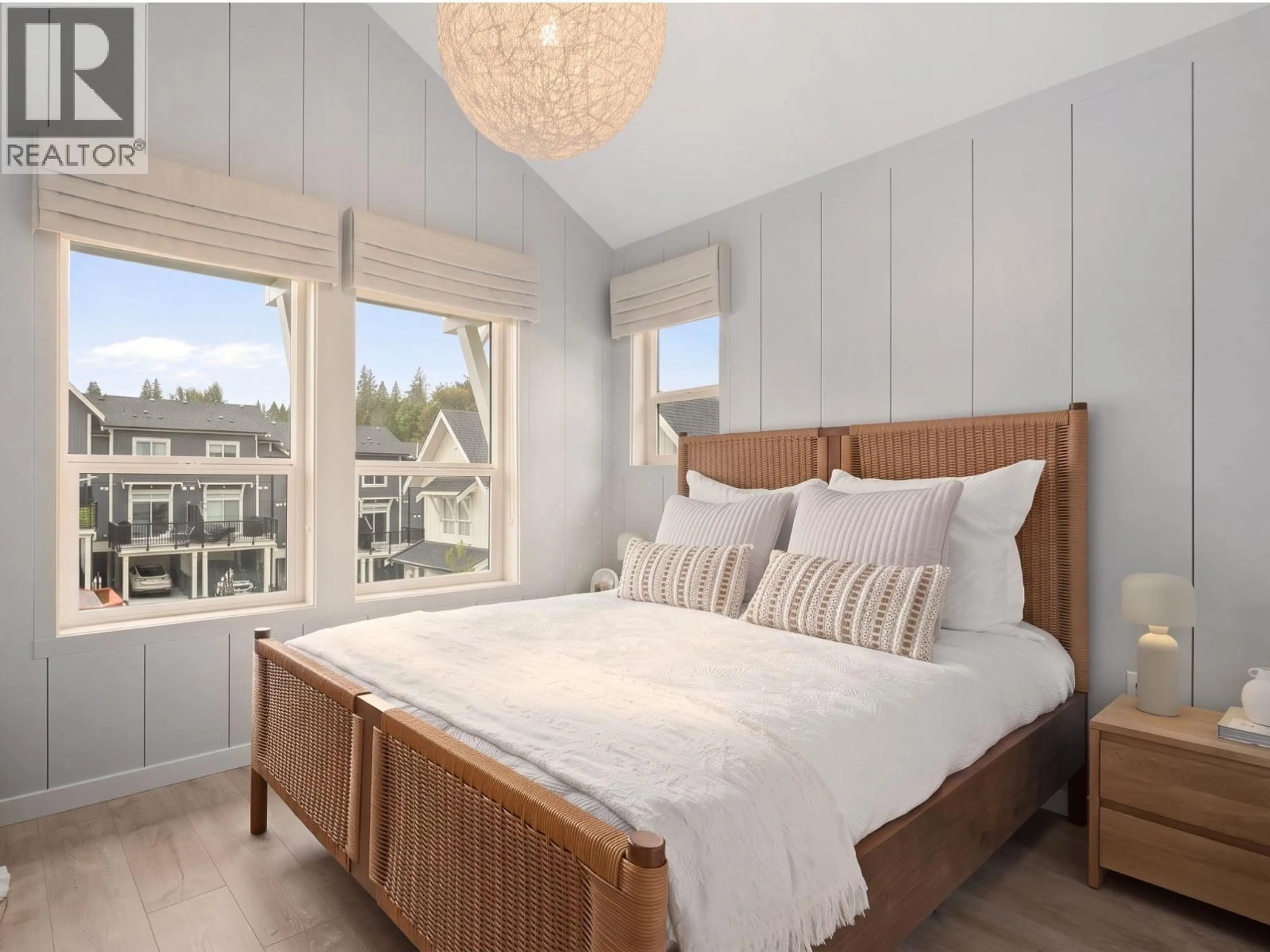 Bedroom with bed, wood/laminate floor for 30 - 24951 112 AVENUE, Maple Ridge British Columbia V0V0V0