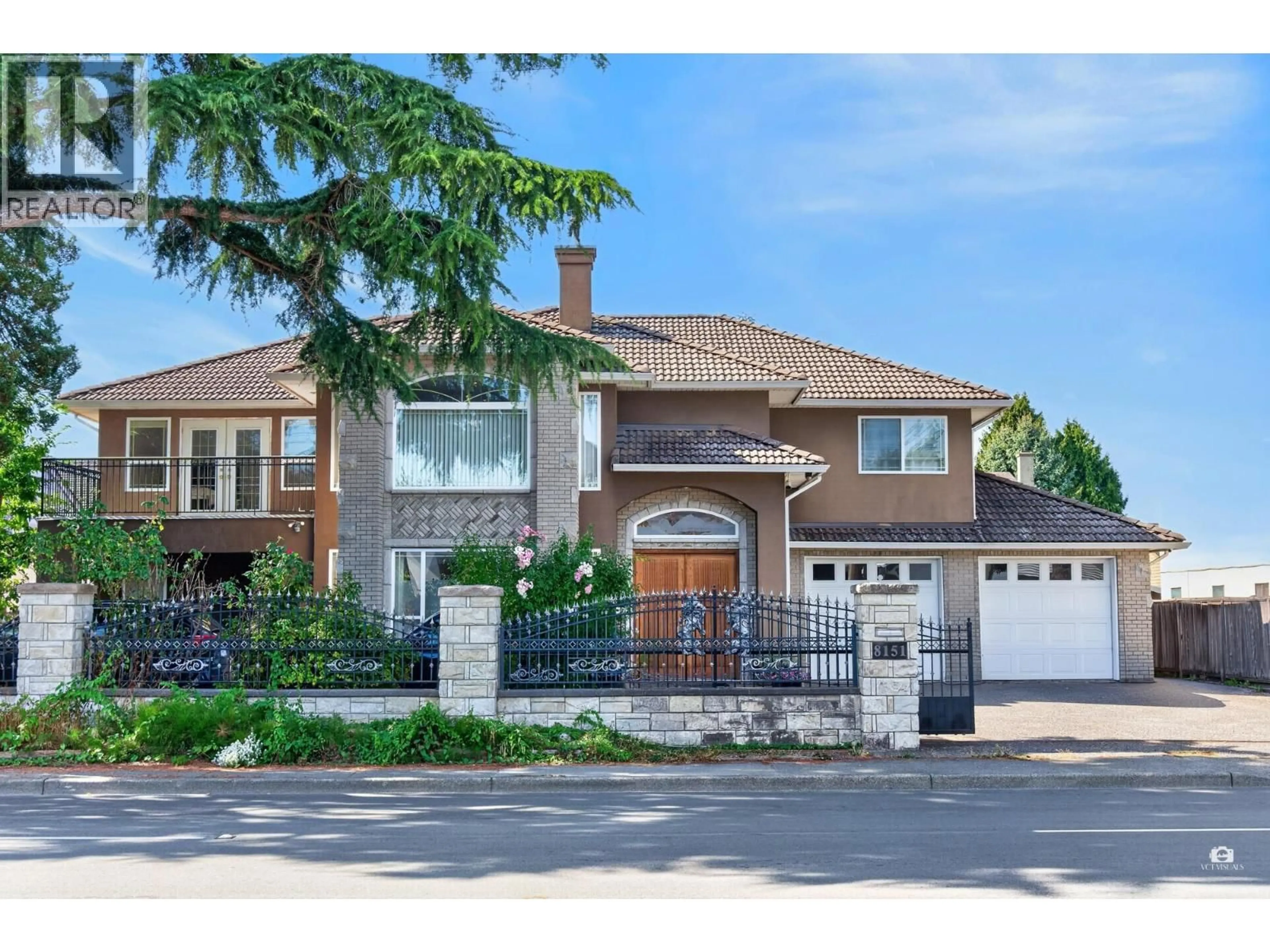 Home with brick exterior material, street for 8151 GILBERT ROAD, Richmond British Columbia V7C3W8