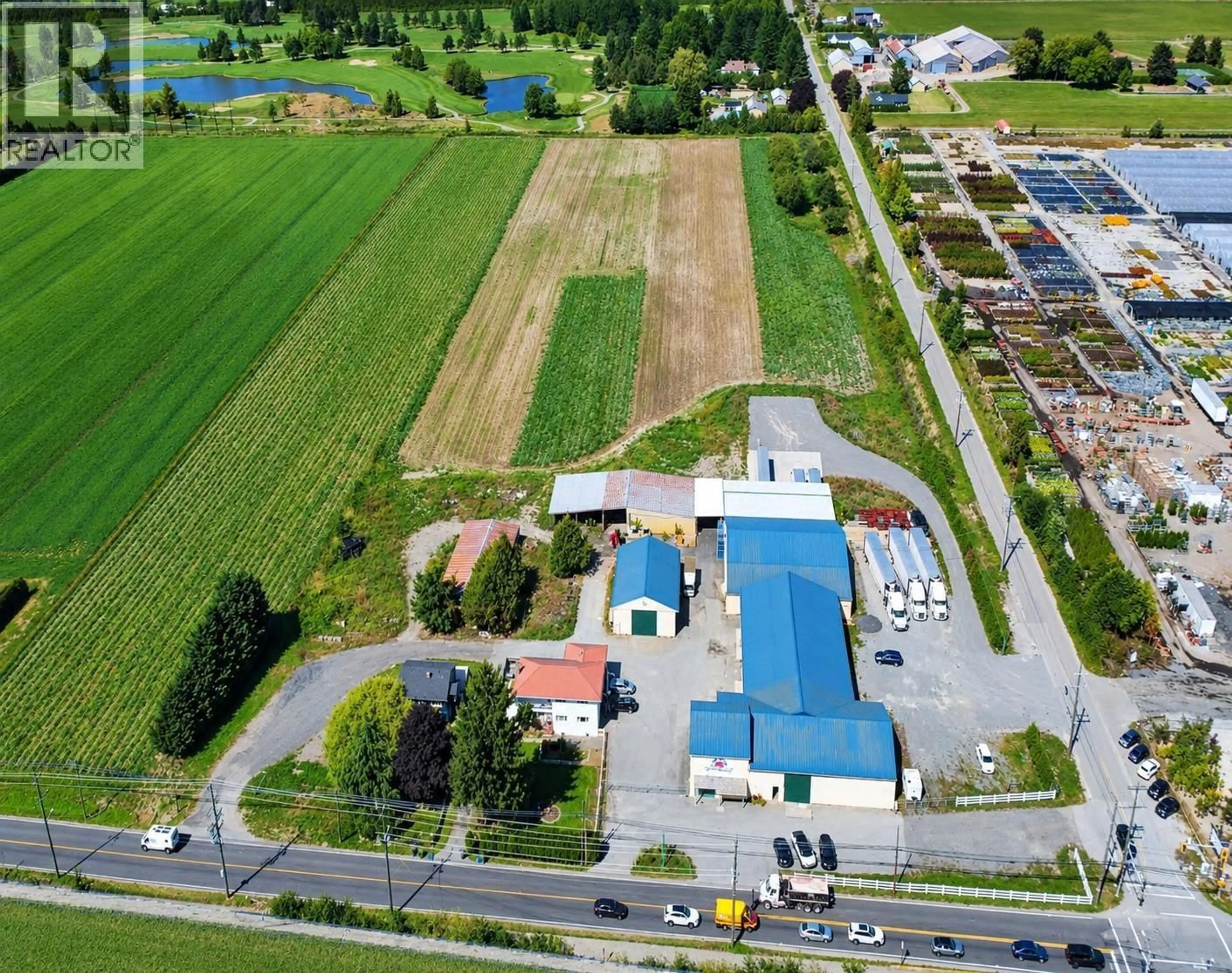A pic from outside/outdoor area/front of a property/back of a property/a pic from drone, unknown for 17731 WESTMINSTER HIGHWAY, Richmond British Columbia V6V1A9
