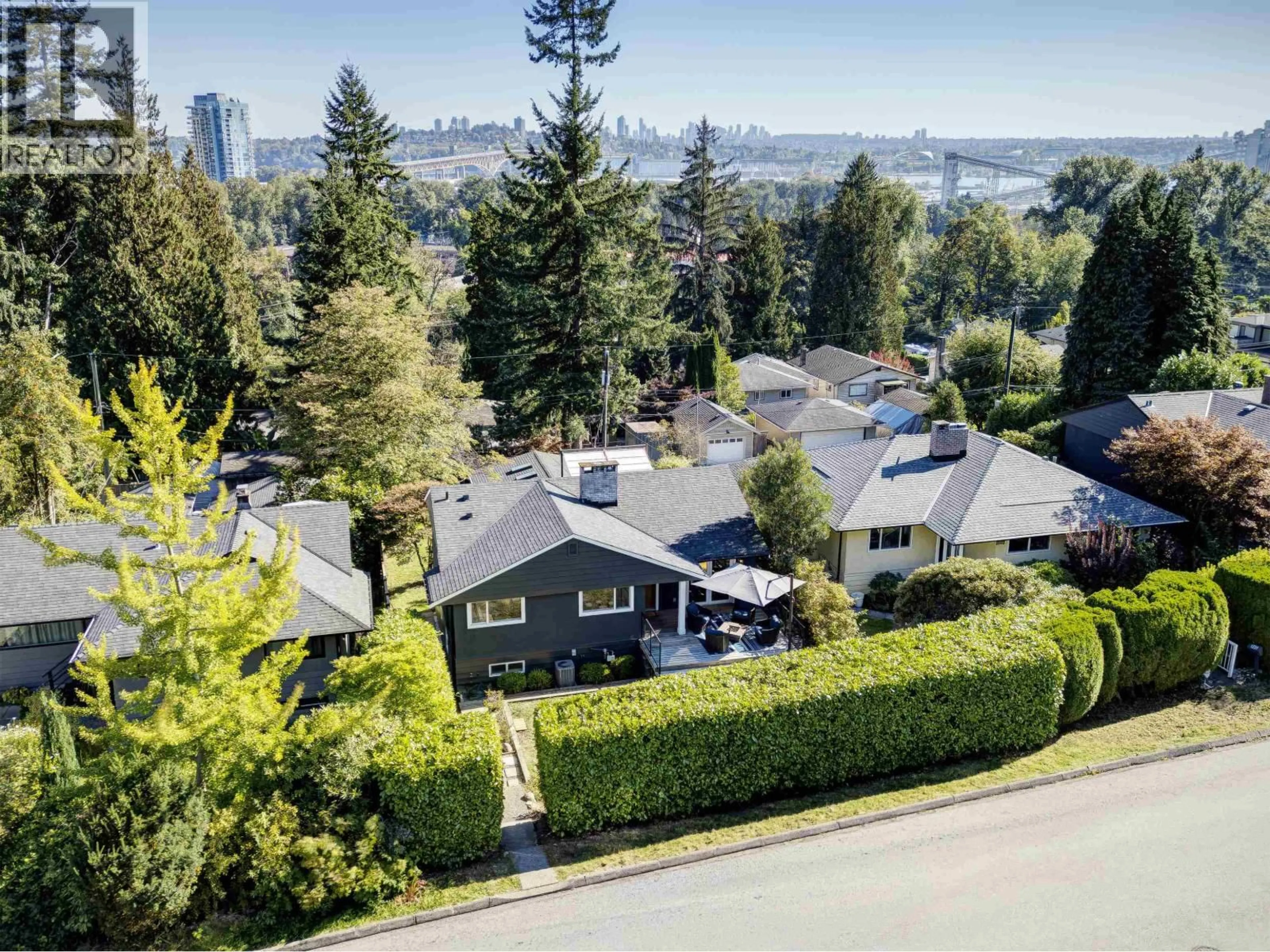 A pic from outside/outdoor area/front of a property/back of a property/a pic from drone, water/lake/river/ocean view for 1243 CLOVERLEY STREET, North Vancouver British Columbia V7L1N7