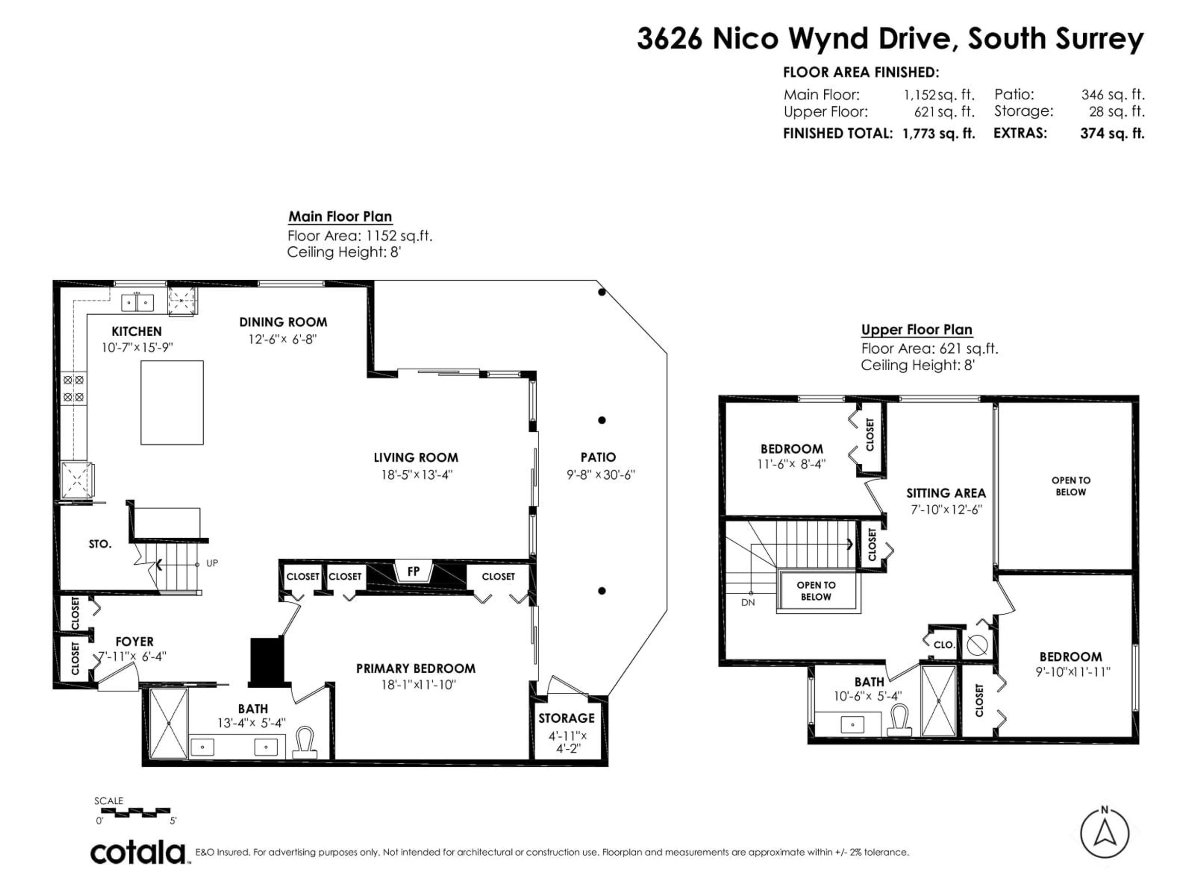 Floor plan for 3626 NICO WYND DRIVE, Surrey British Columbia V4P1J3