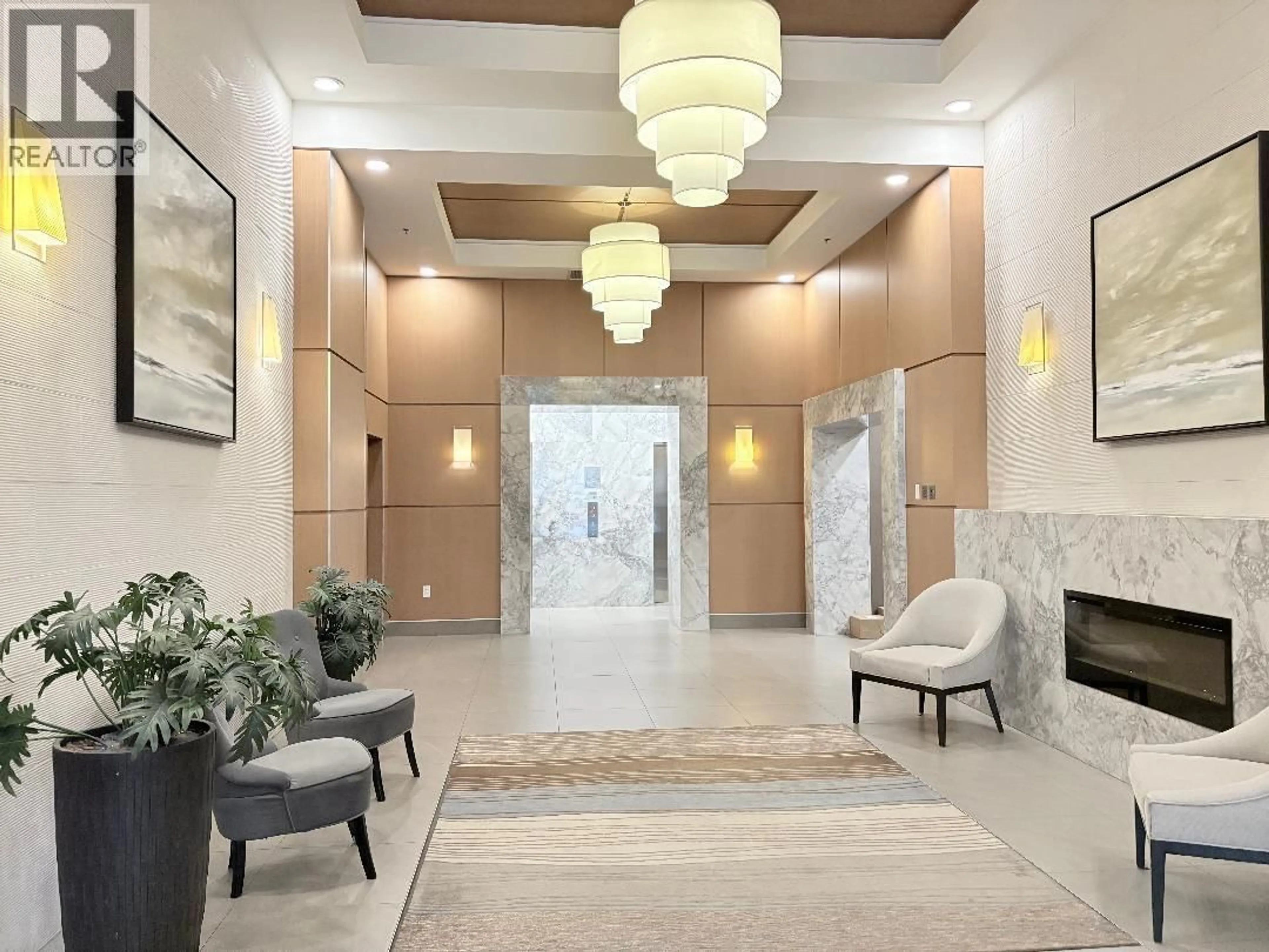 Lobby for 2806 - 3007 GLEN DRIVE, Coquitlam British Columbia V3B0L8