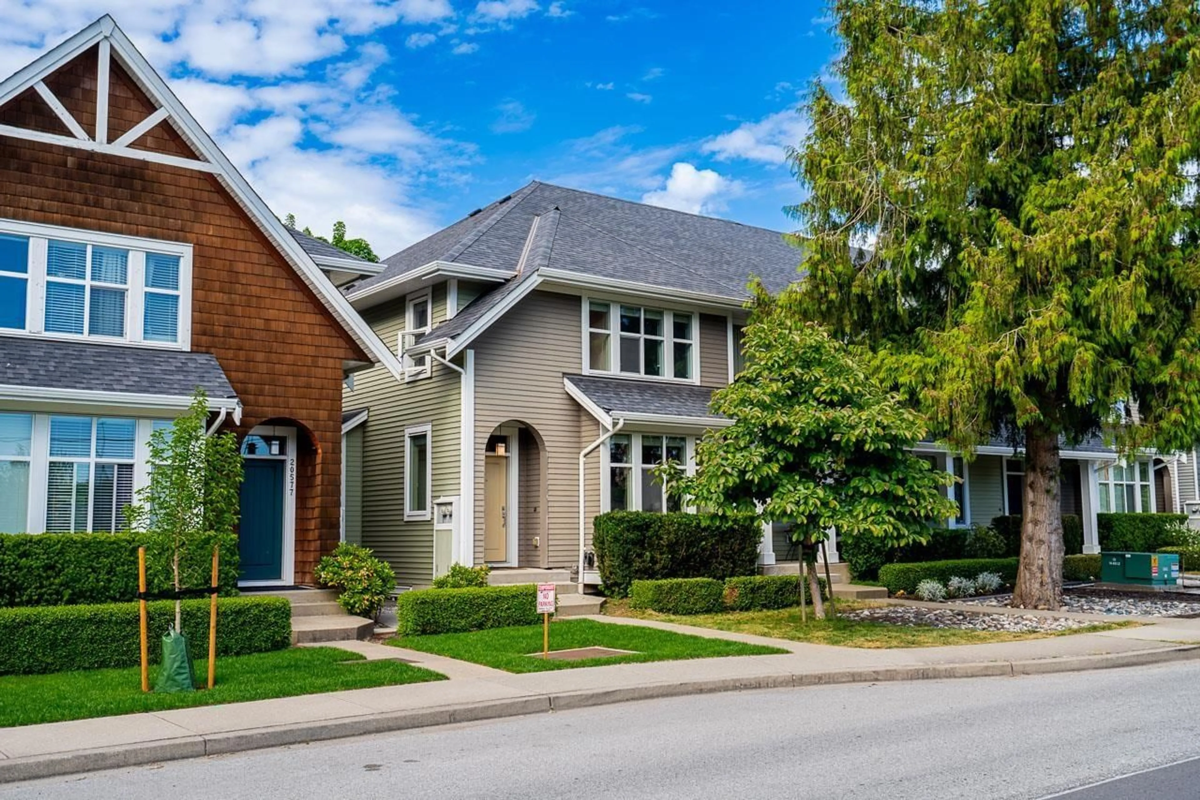 Home with brick exterior material, street for 20581 84 AVENUE, Langley British Columbia V2Y0P4