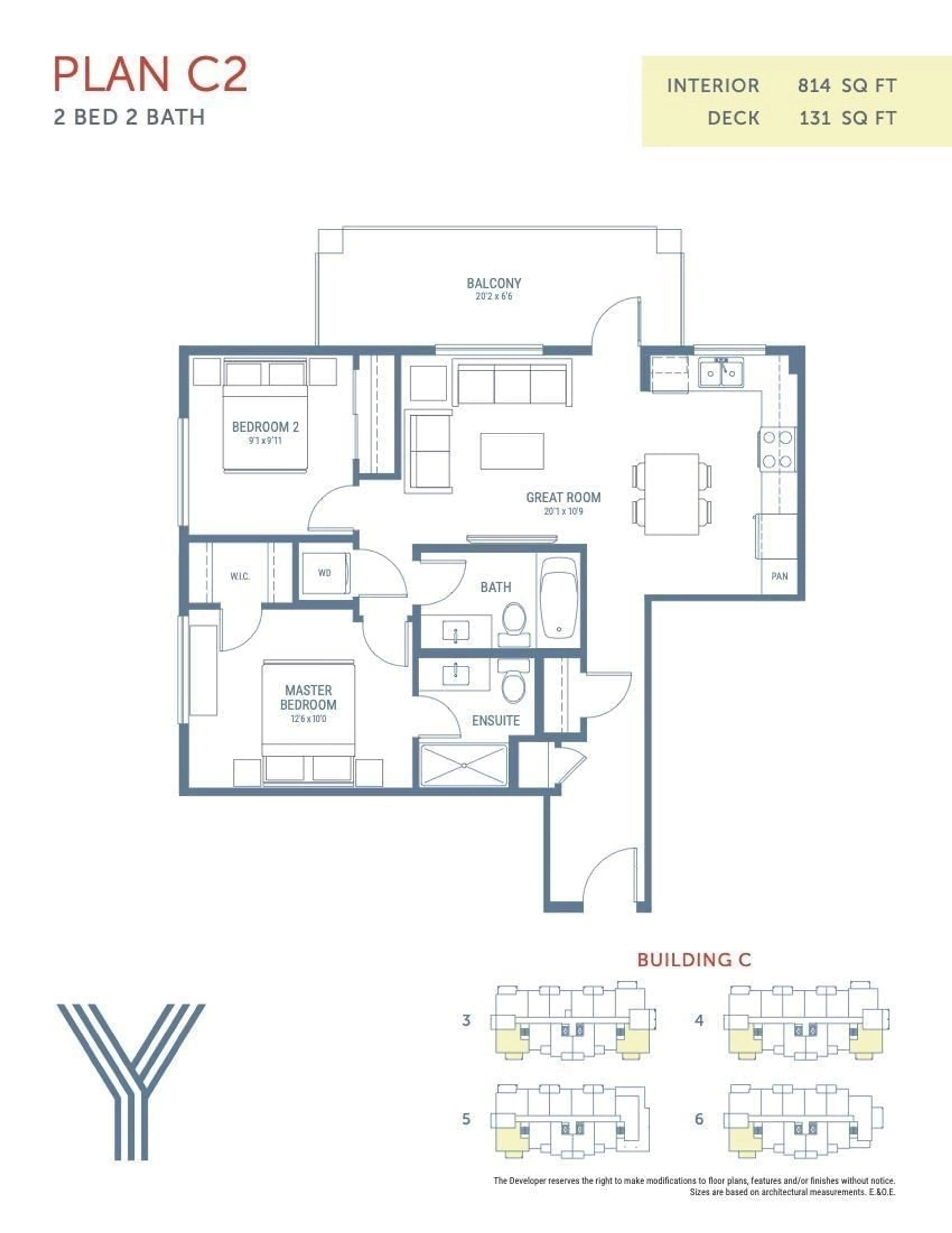 Floor plan for 503 - 45497 CAMPUS DRIVE, Chilliwack British Columbia V2R6L8