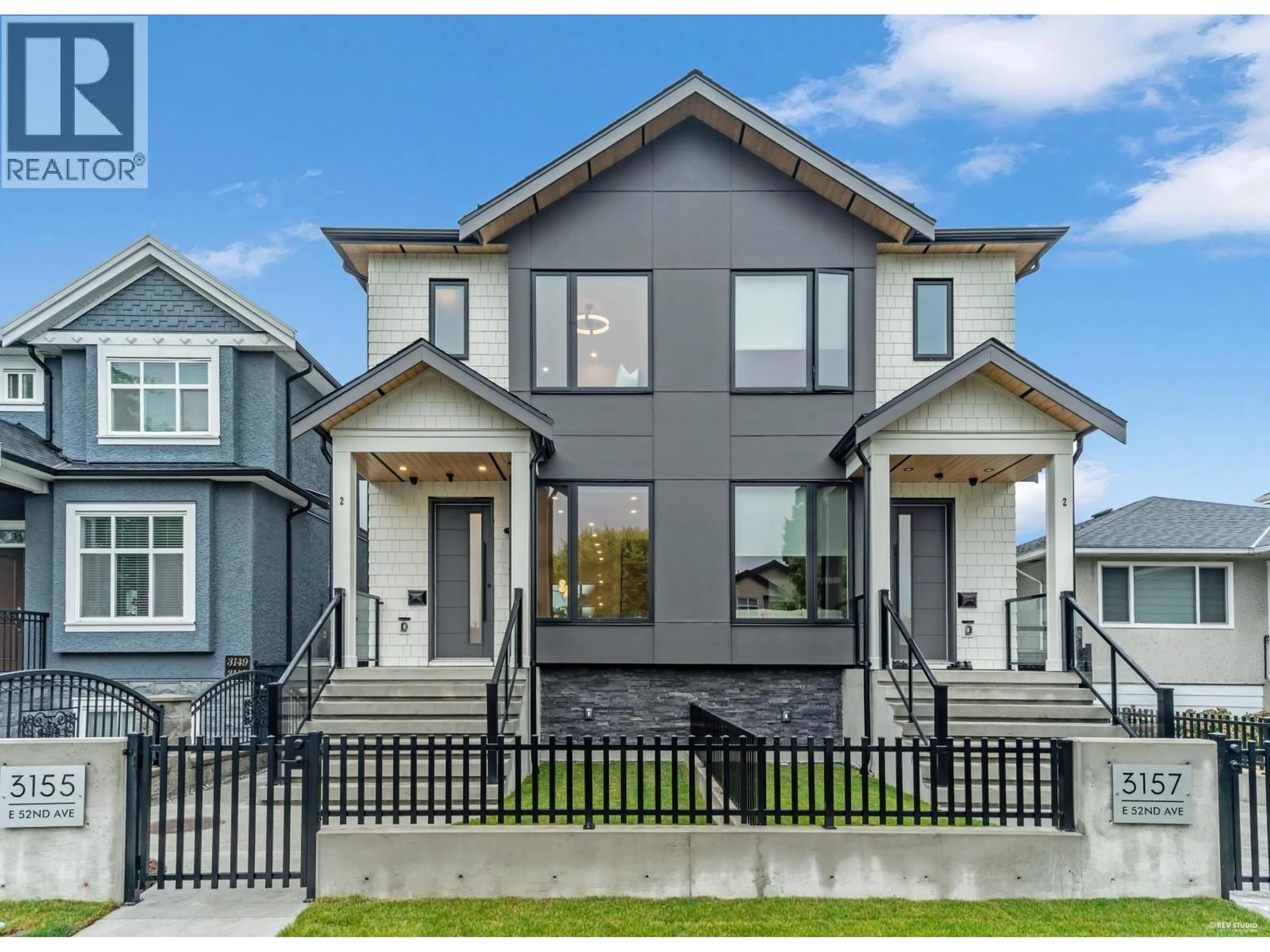 Home with vinyl exterior material, street for 3155 E. 52ND AVENUE, Vancouver British Columbia V5S1T7