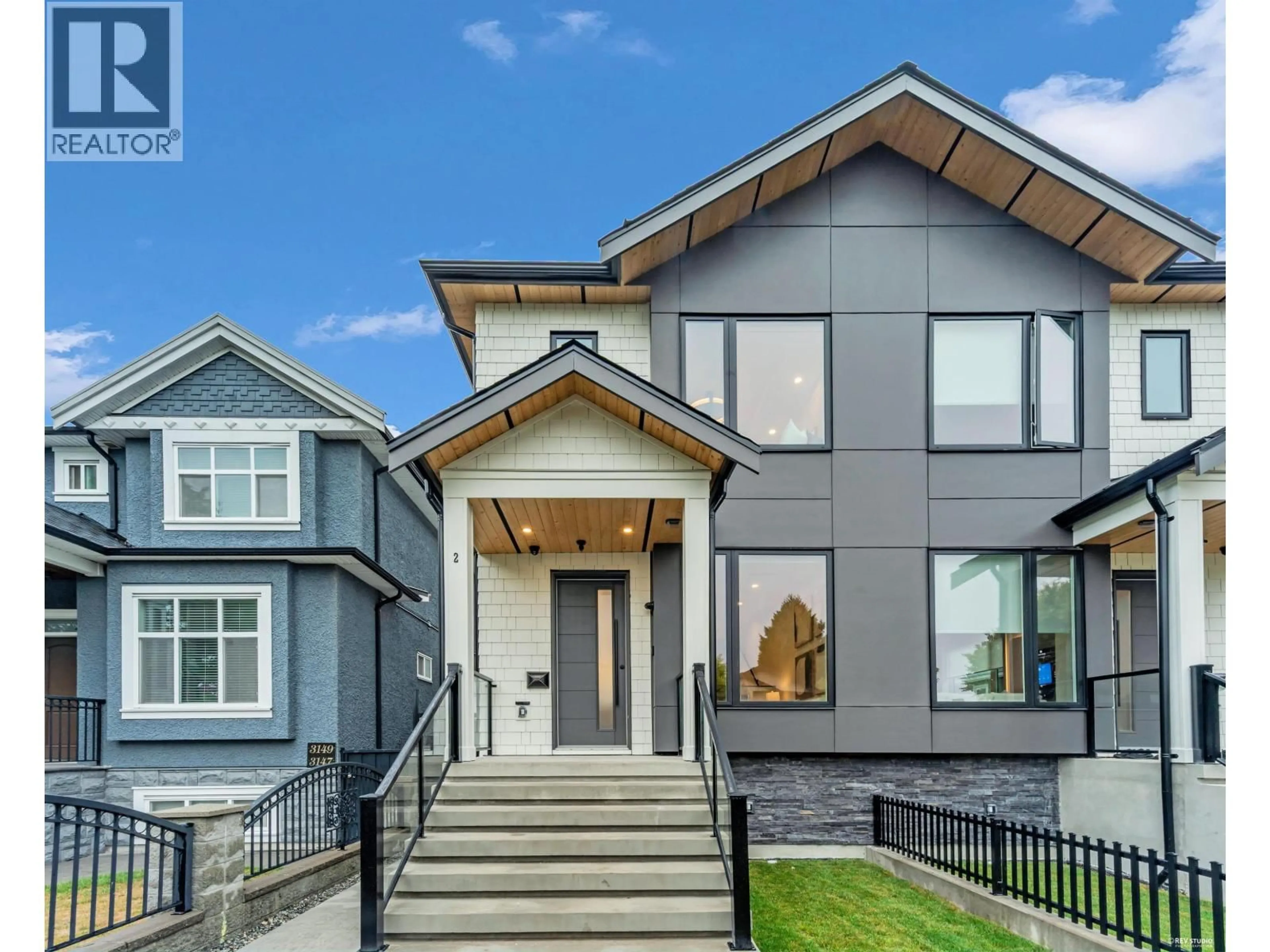 Home with vinyl exterior material, street for 3155 E. 52ND AVENUE, Vancouver British Columbia V5S1T7