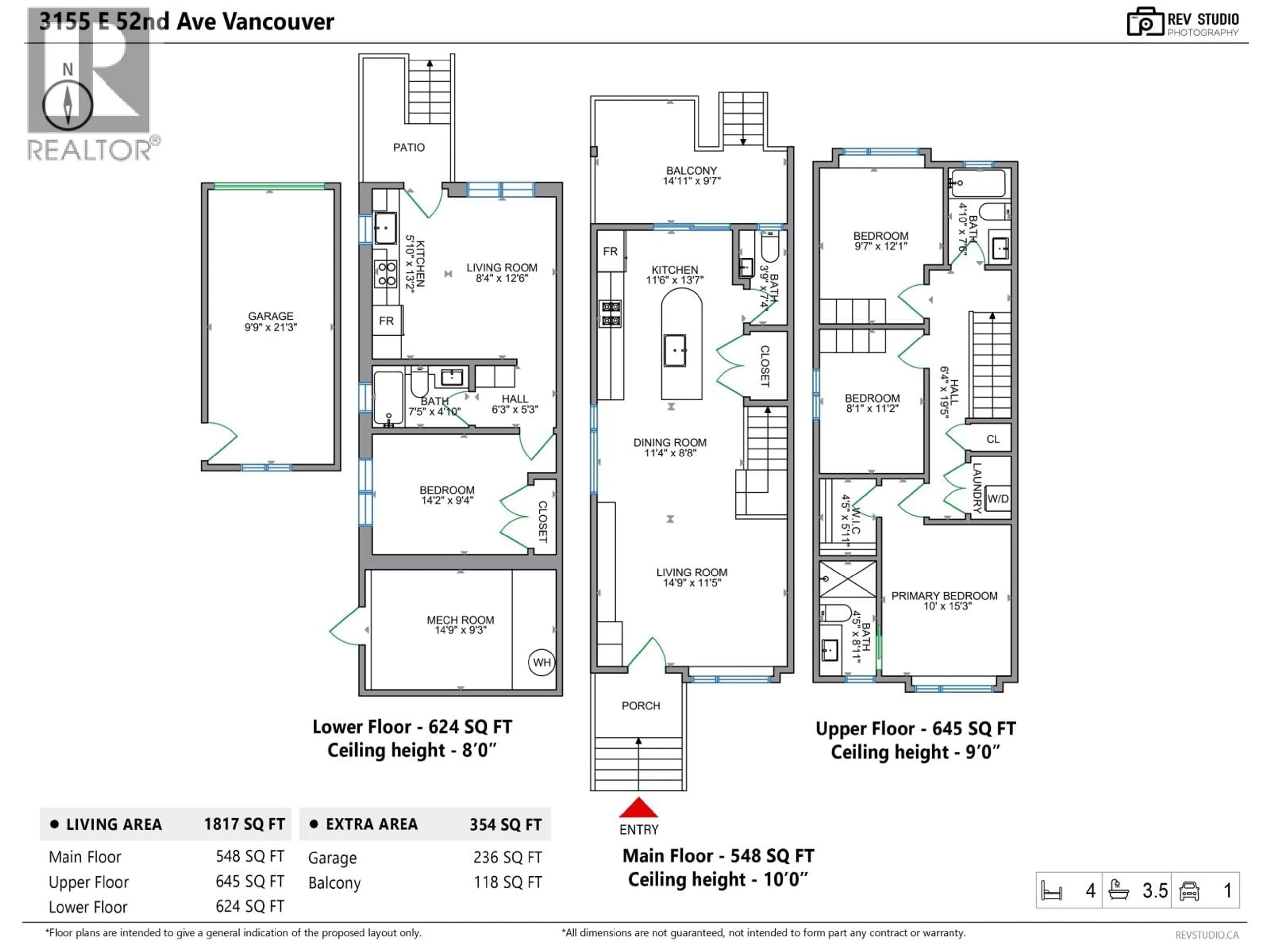 Floor plan for 3155 E. 52ND AVENUE, Vancouver British Columbia V5S1T7