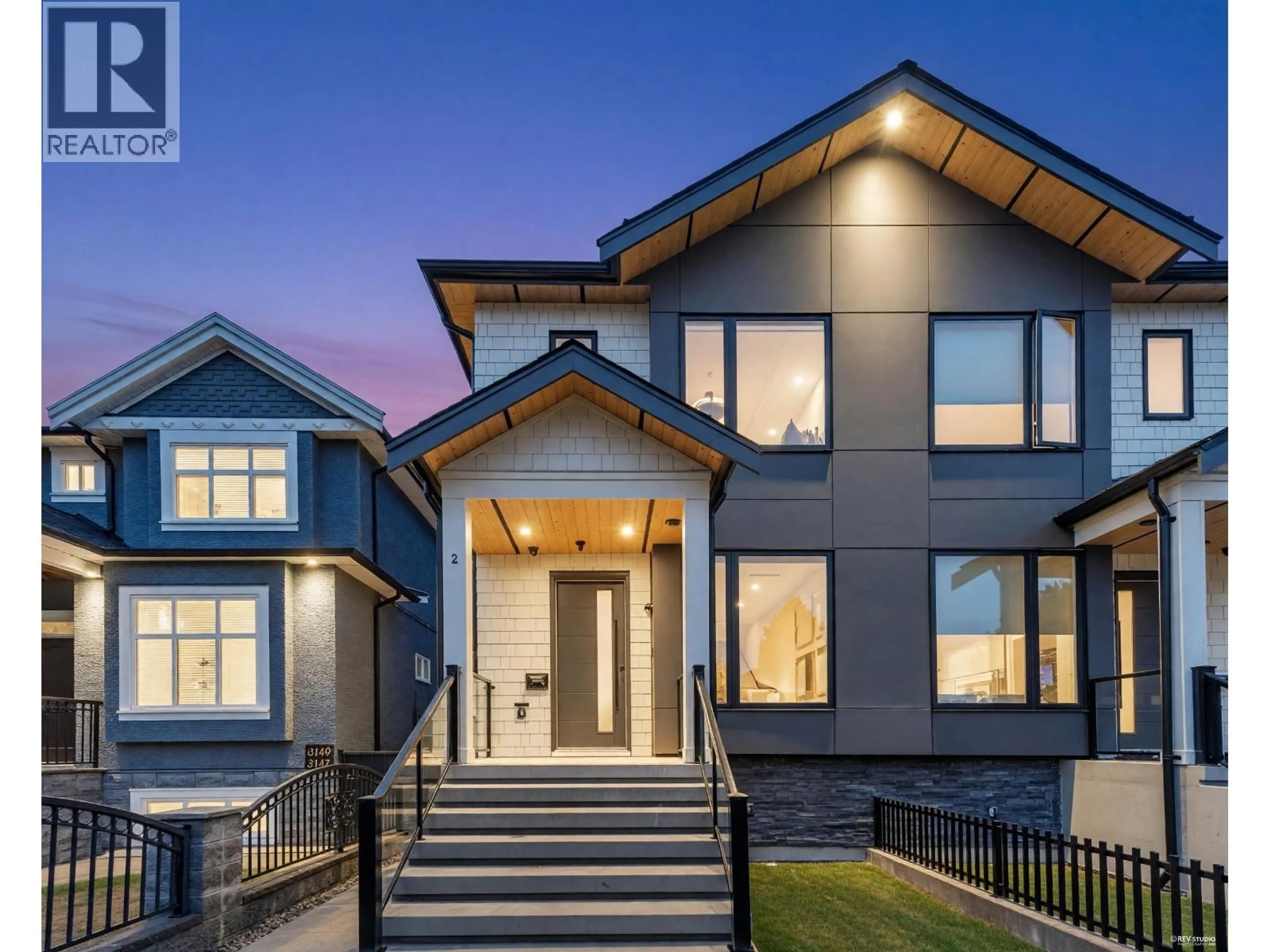 Home with vinyl exterior material, street for 3155 E. 52ND AVENUE, Vancouver British Columbia V5S1T7
