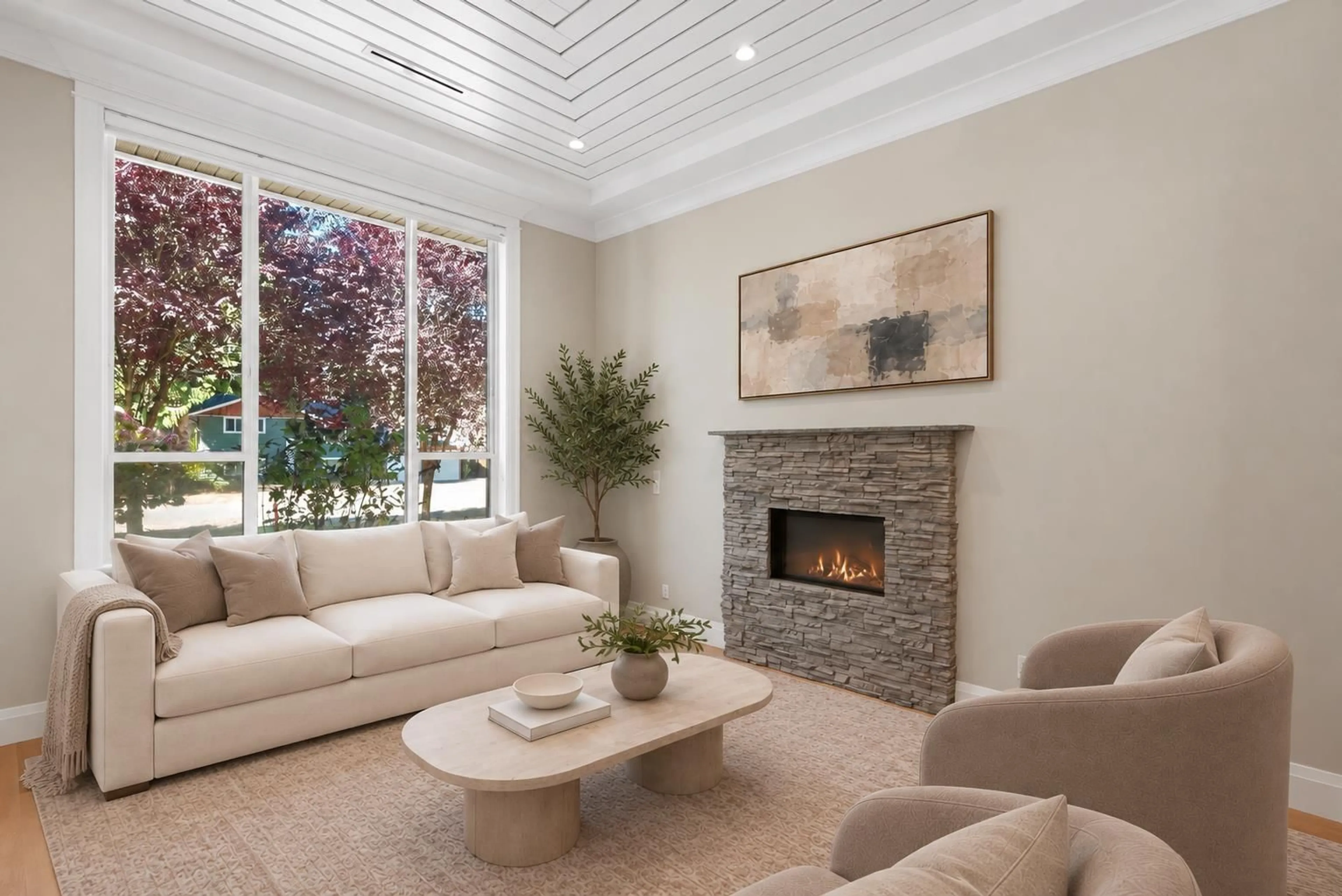 Living room with furniture, unknown for 3922 205A STREET, Langley British Columbia V3A2A3