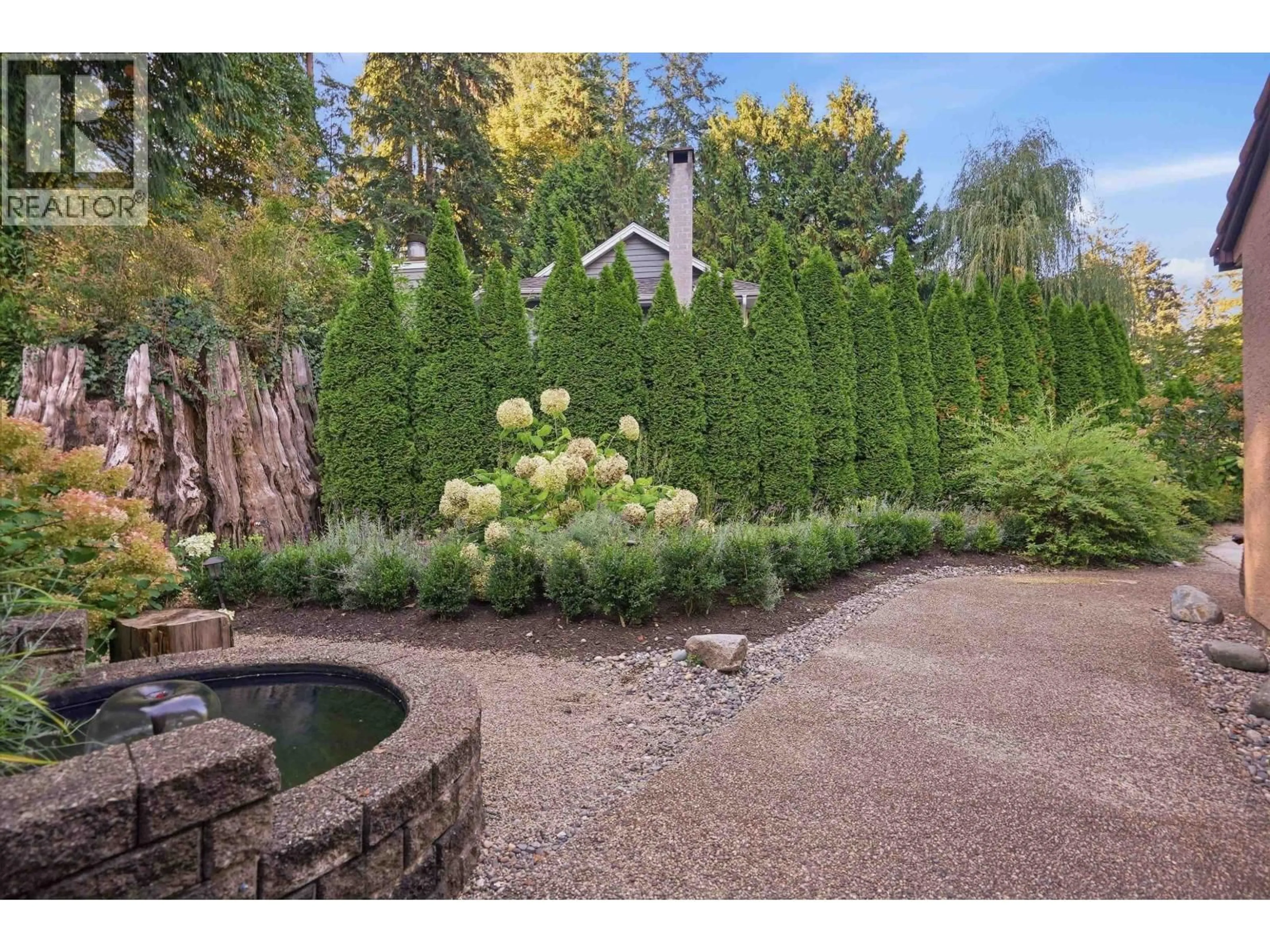 Patio, forest/trees view for 2207 TANAGER PLACE, North Vancouver British Columbia V7J3R3