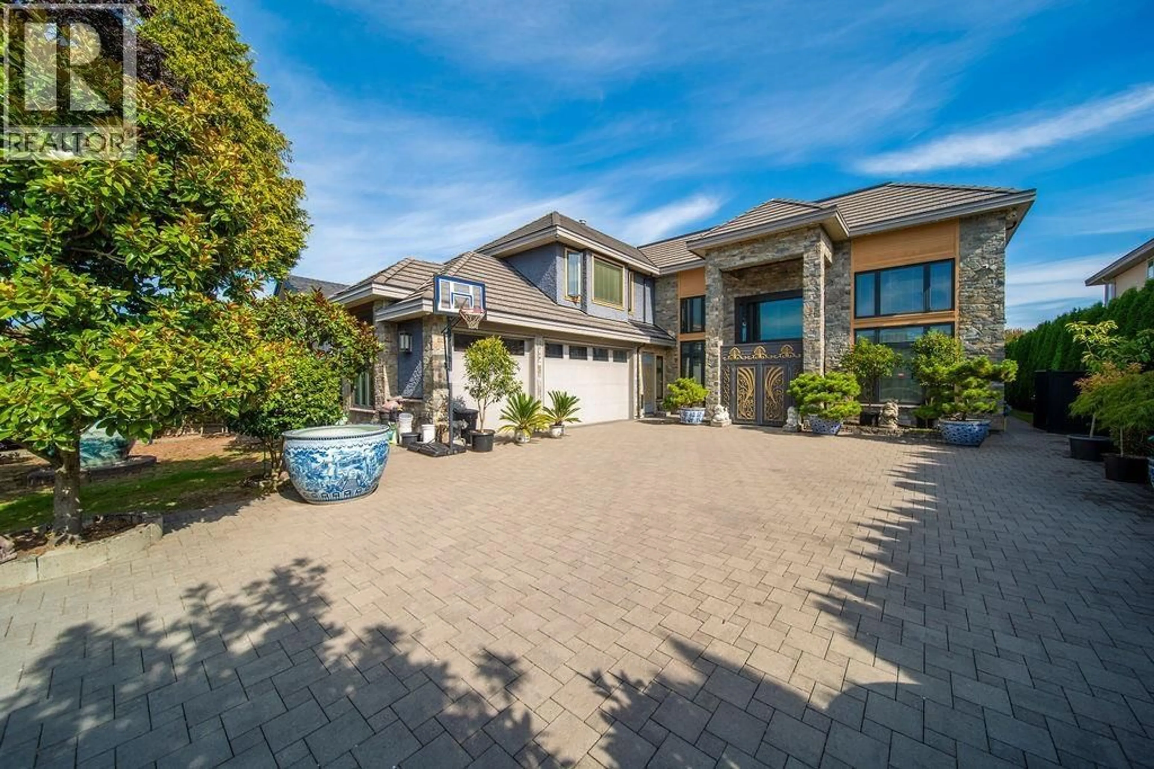 A pic from outside/outdoor area/front of a property/back of a property/a pic from drone, street for 8828 COOPER ROAD, Richmond British Columbia V6Y2M7