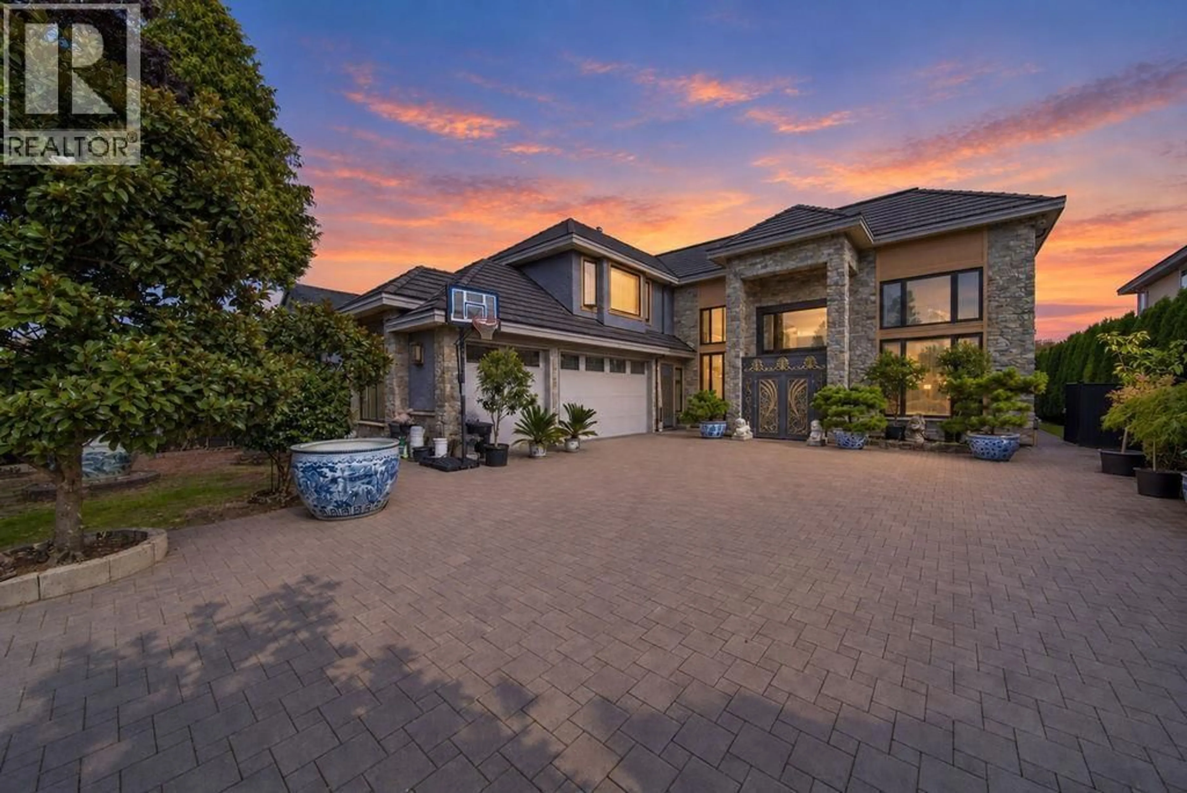 A pic from outside/outdoor area/front of a property/back of a property/a pic from drone, street for 8828 COOPER ROAD, Richmond British Columbia V6Y2M7