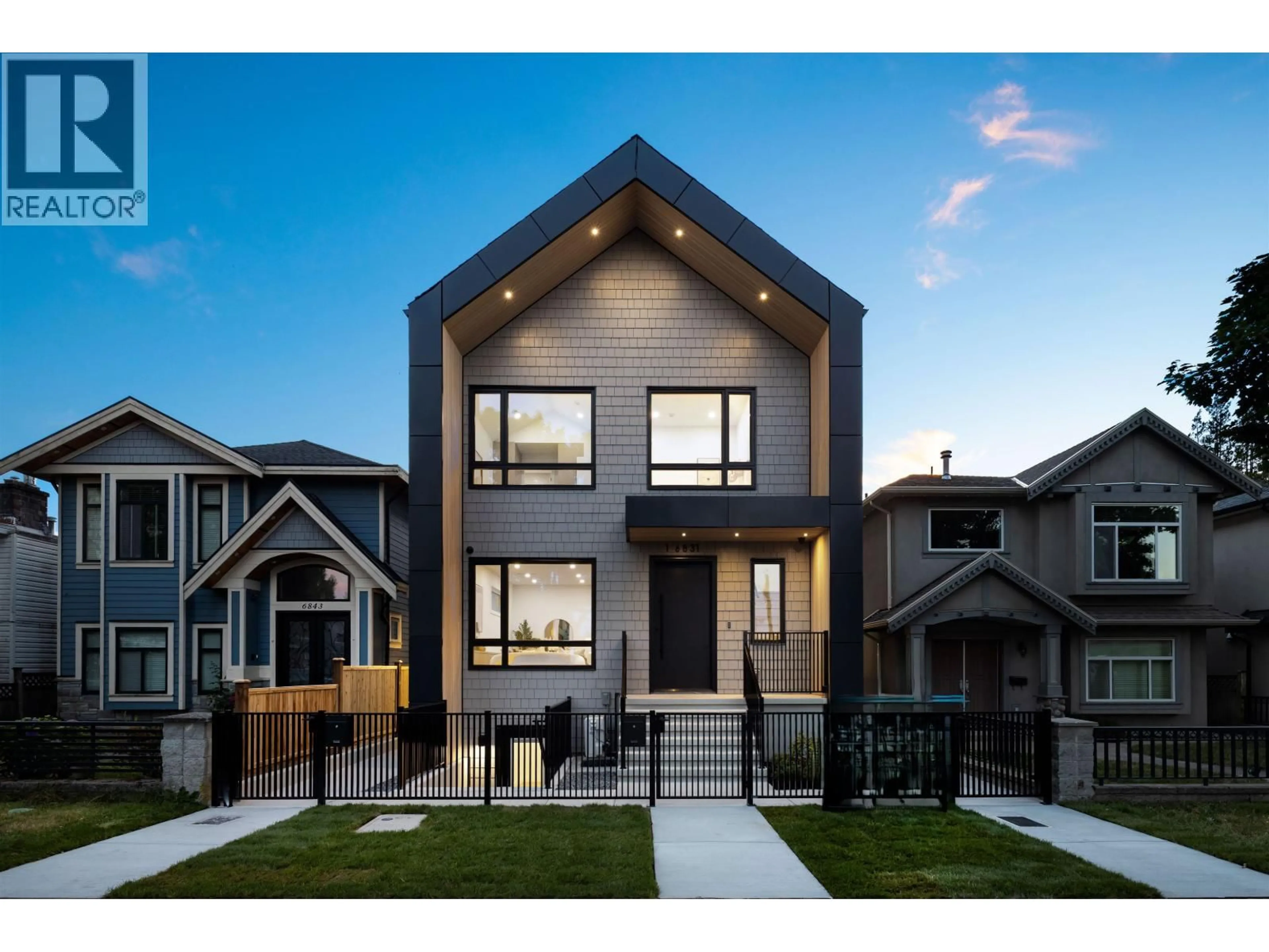 Home with brick exterior material, street for 2 - 6831 SALISBURY AVENUE, Burnaby British Columbia V5E2Z4