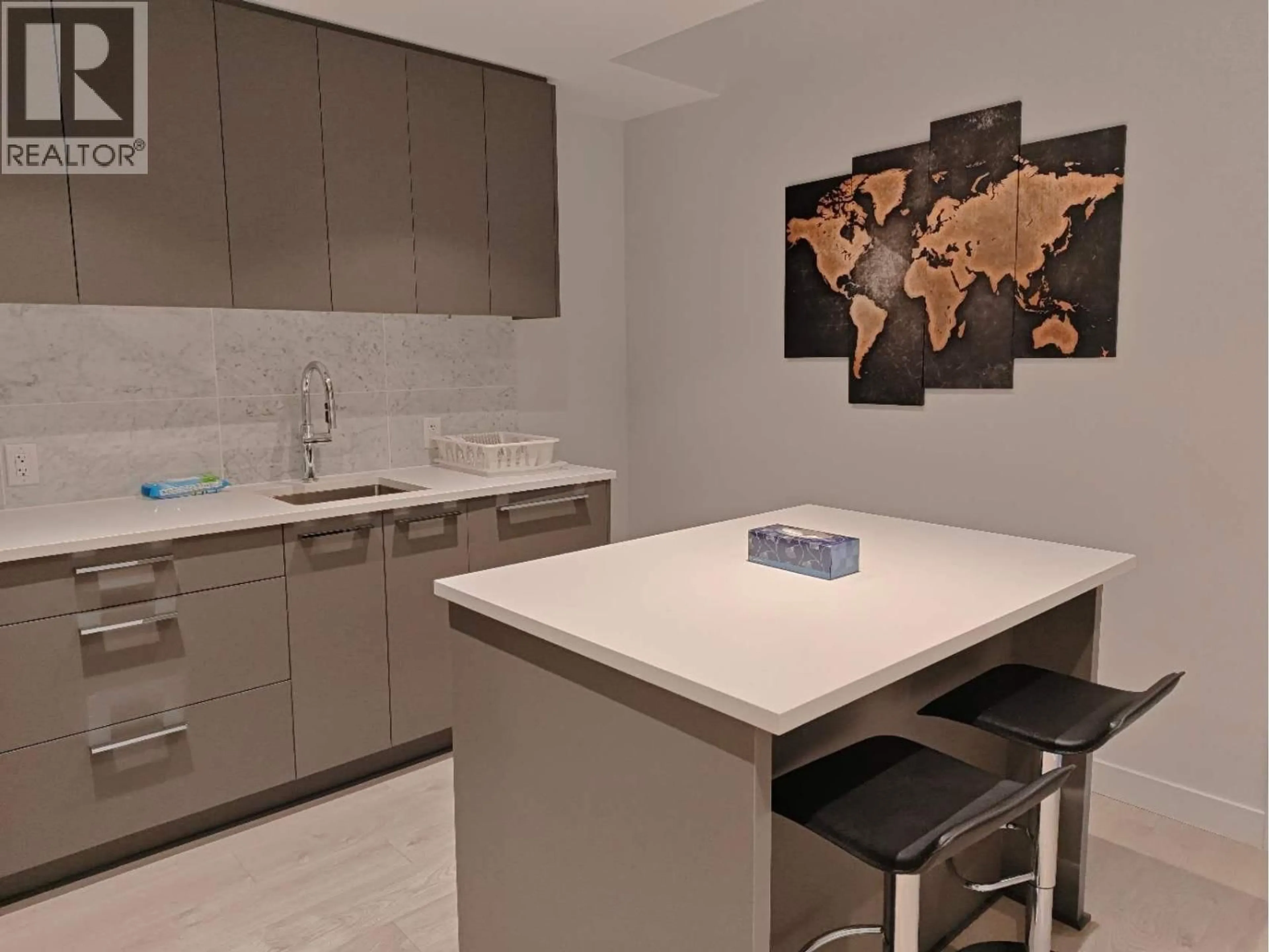 Contemporary kitchen, ceramic/tile floor for 1509 - 5380 CROOKED BRANCH ROAD, Vancouver British Columbia V6T0E5