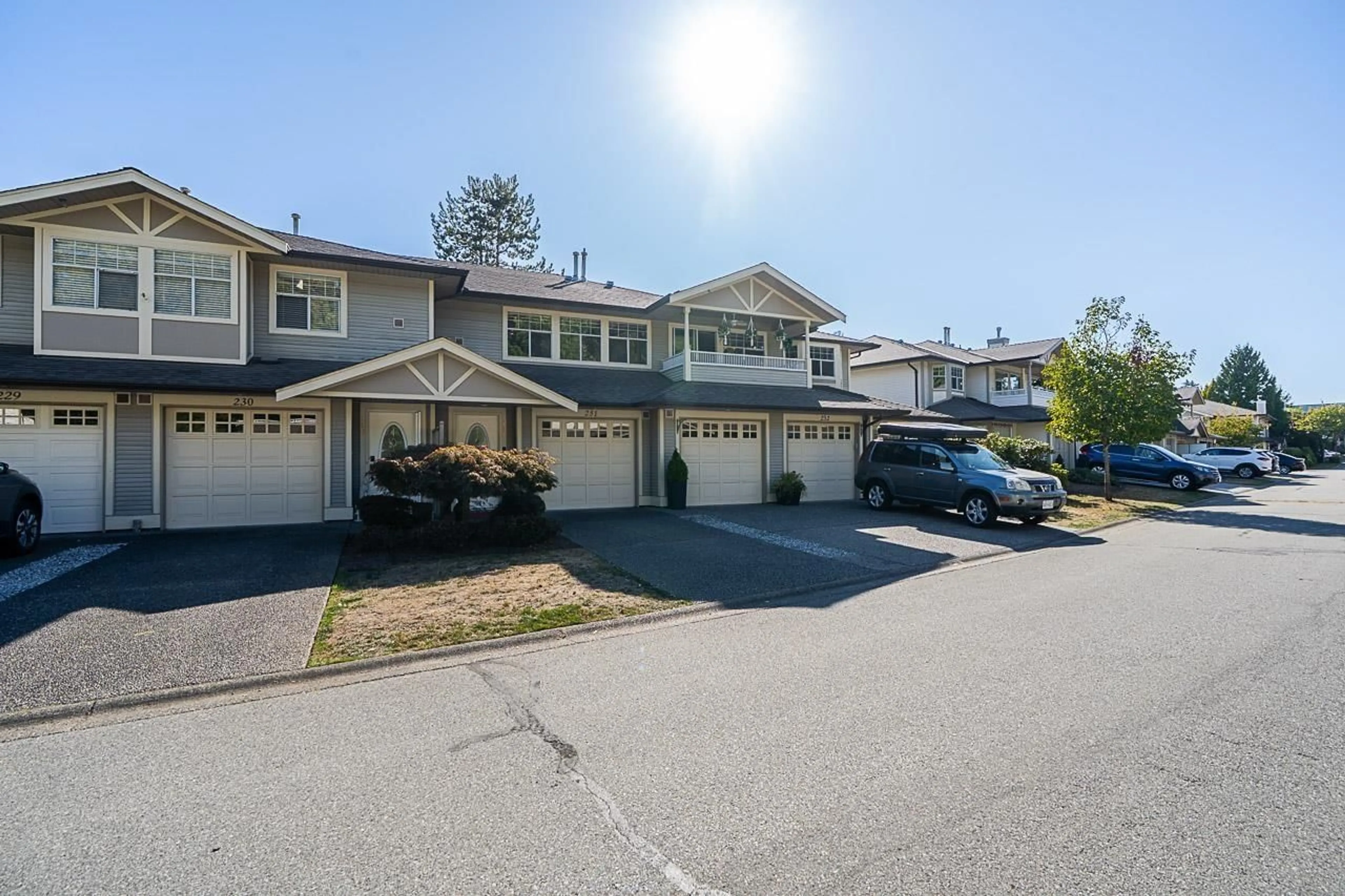 A pic from outside/outdoor area/front of a property/back of a property/a pic from drone, street for 231 - 20391 96 AVENUE, Surrey British Columbia V1M2L2