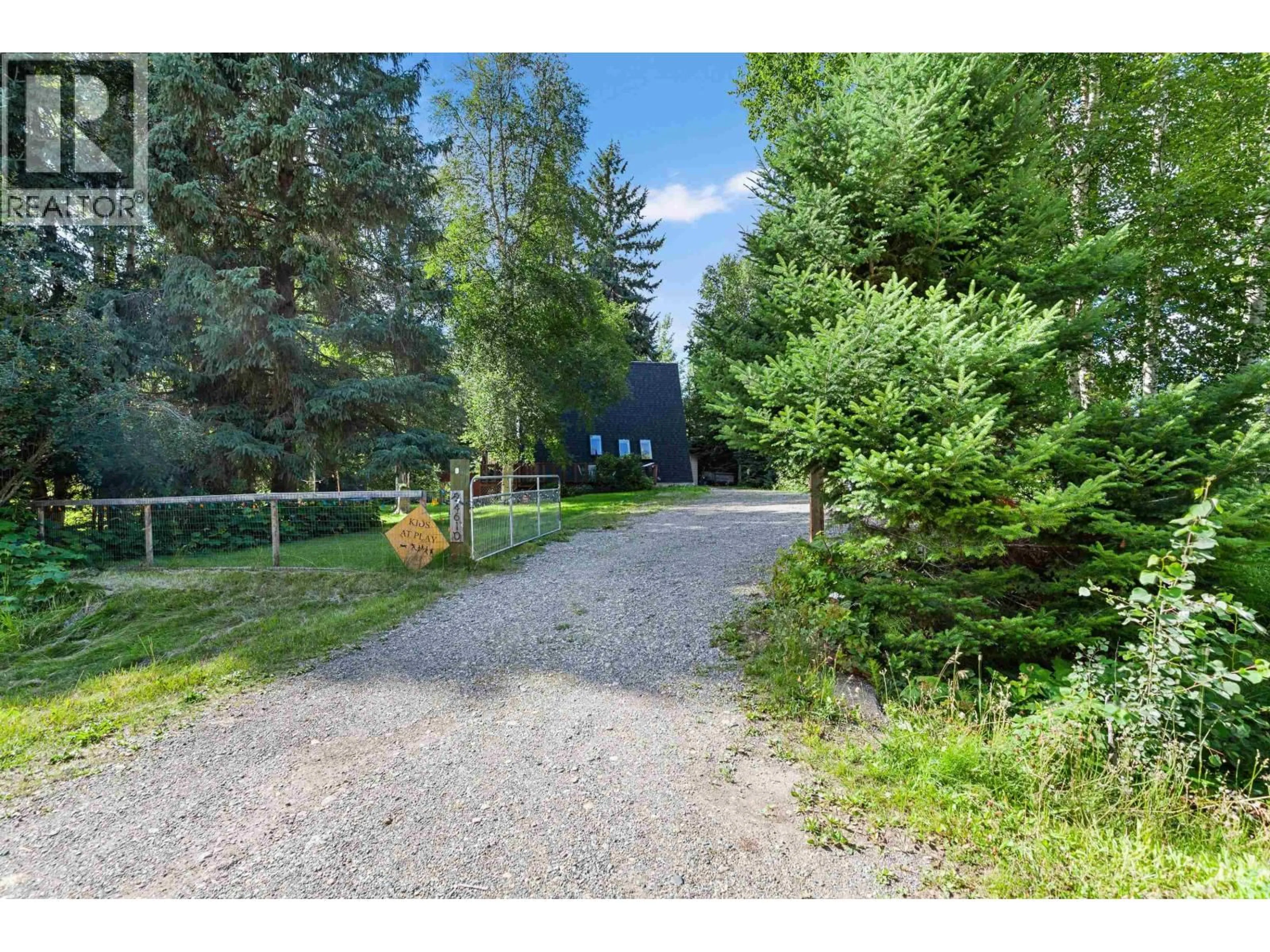 A pic from outside/outdoor area/front of a property/back of a property/a pic from drone, forest/trees view for 24610 NESSVIEW ROAD, Prince George British Columbia V2K5M7