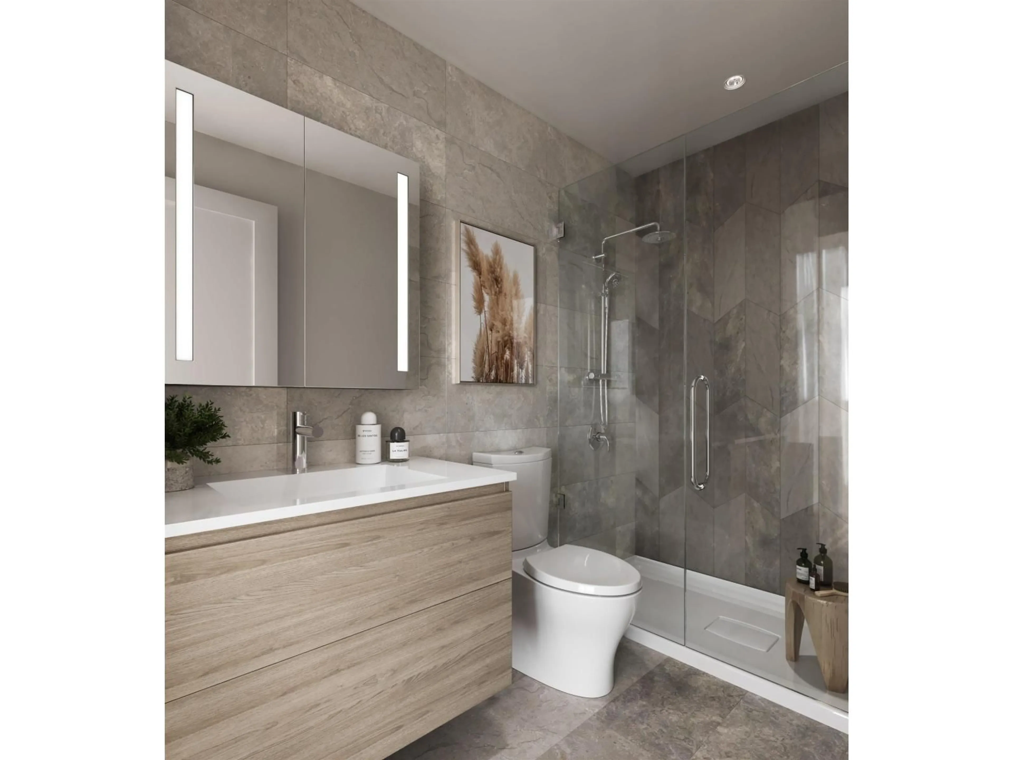 Contemporary bathroom, ceramic/tile floor for 10375 133 STREET, Surrey British Columbia V3T0B1