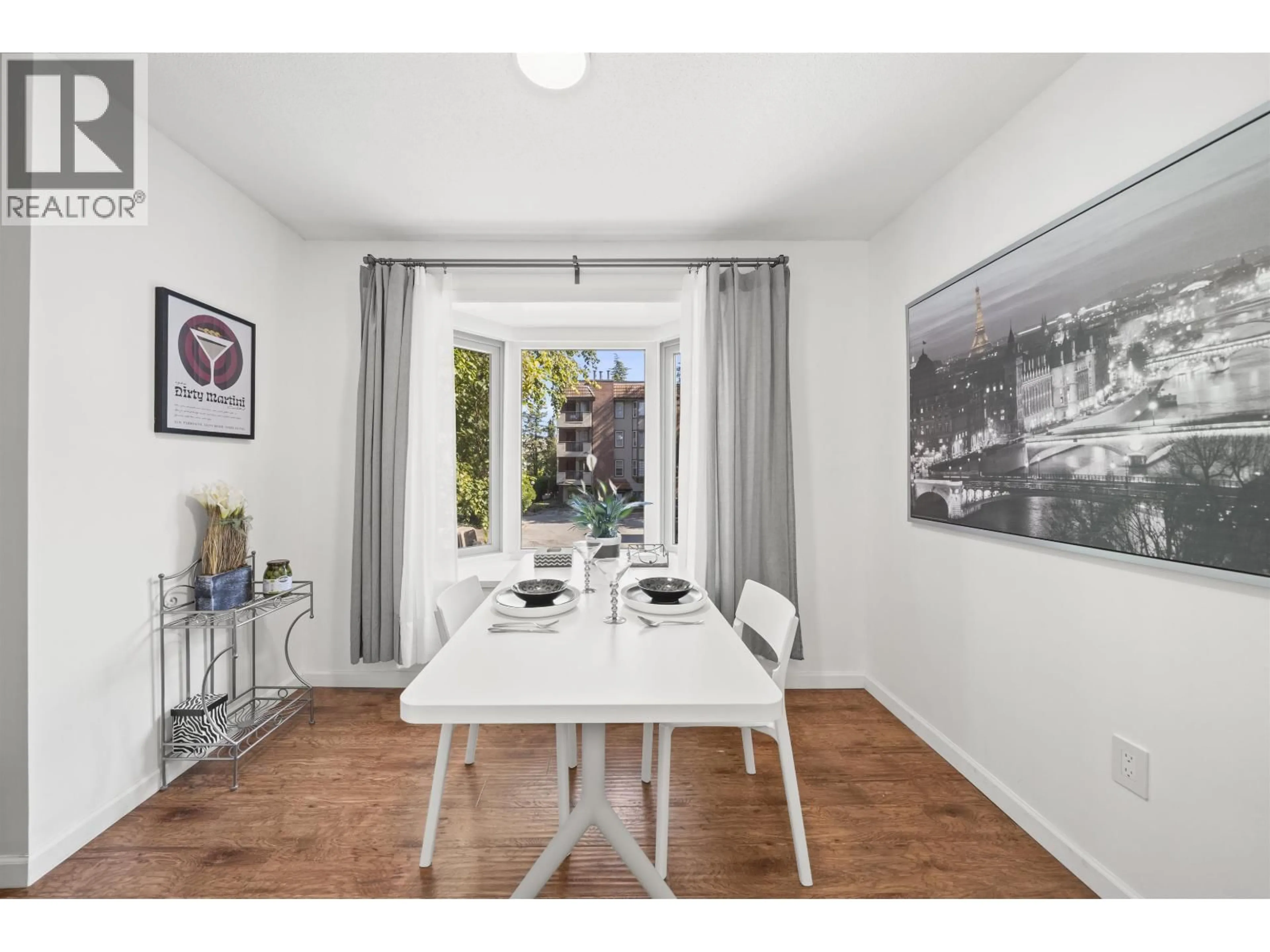 Dining room, wood/laminate floor for 129 - 7651 MINORU BOULEVARD, Richmond British Columbia V6Y1Z3
