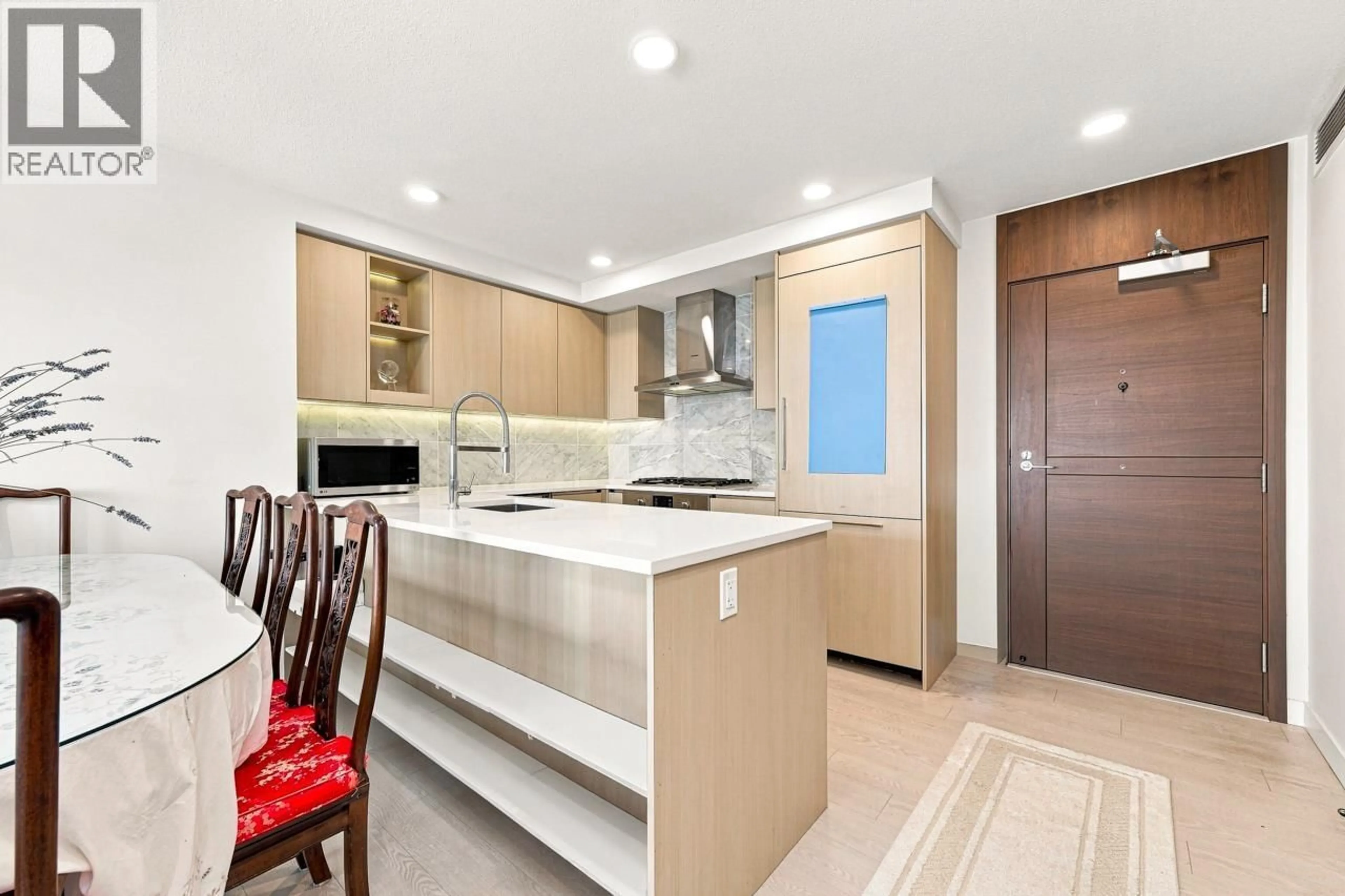 Contemporary kitchen, ceramic/tile floor for 1206 - 3300 KETCHESON ROAD, Richmond British Columbia V6X0S5