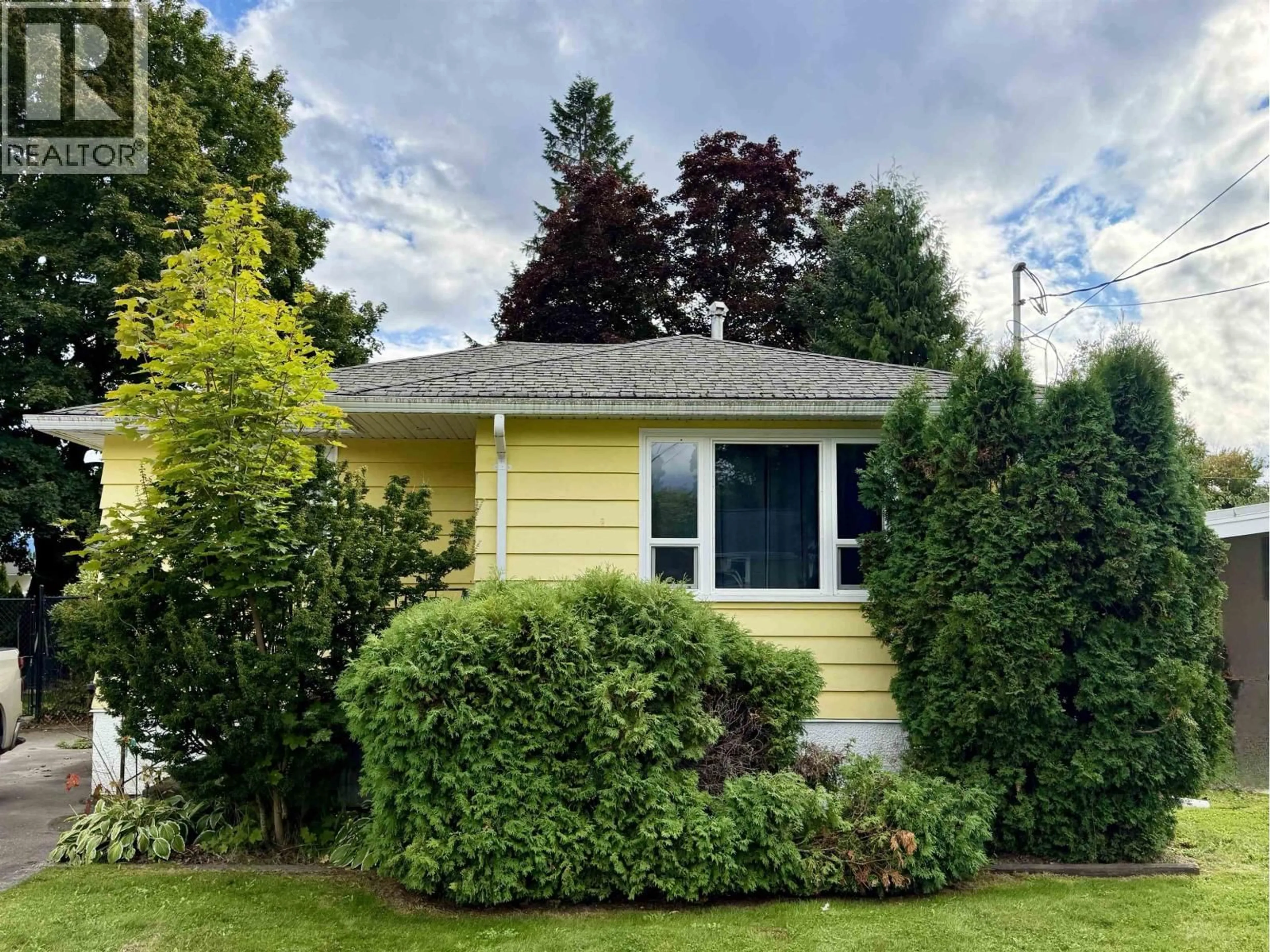 Home with vinyl exterior material, street for 4735 SOUCIE AVENUE, Terrace British Columbia V8G2E9