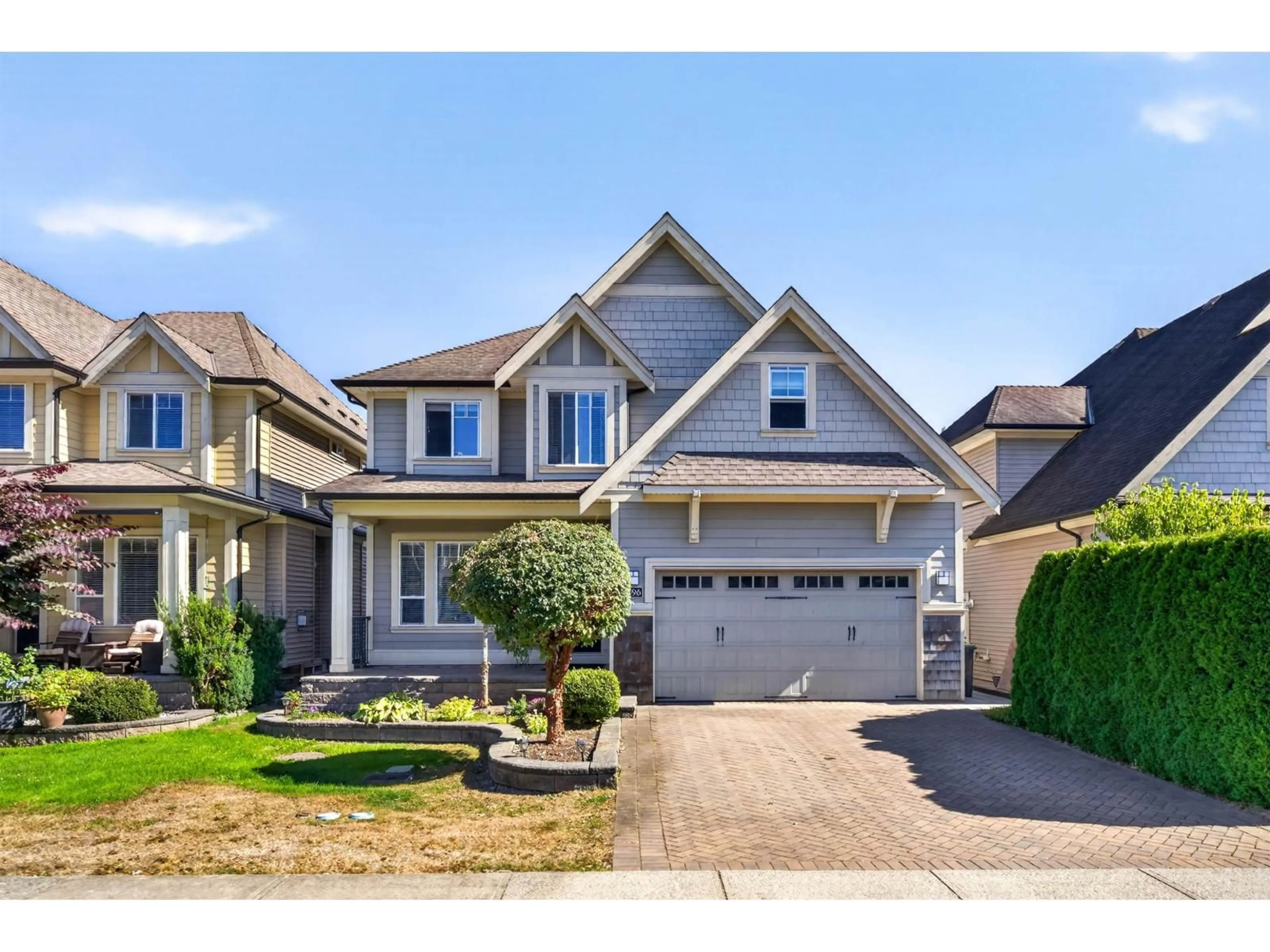 Home with vinyl exterior material, street for 7296 198A STREET, Langley British Columbia V2Y1R9