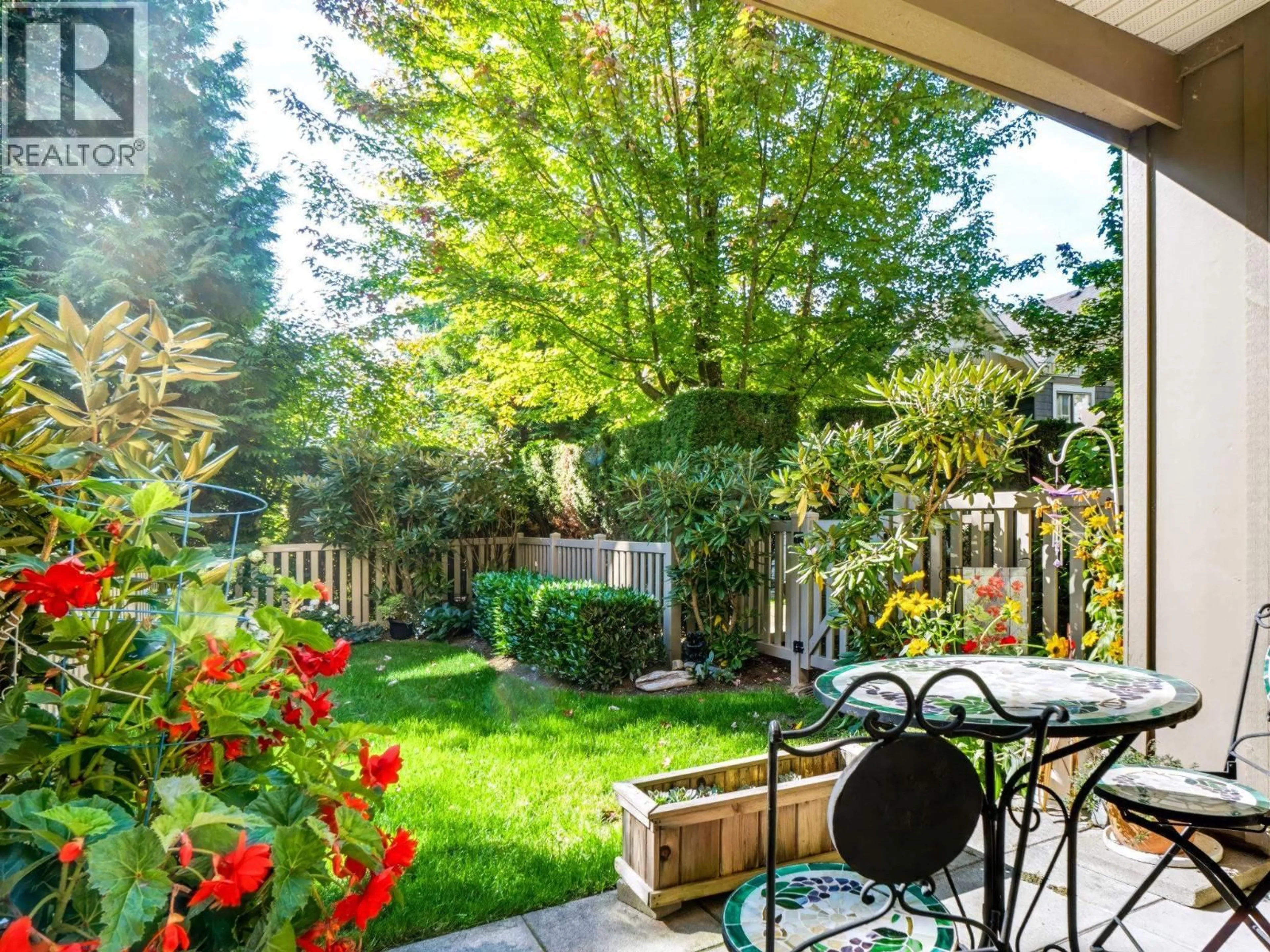 Patio, forest/trees view for 18 - 1362 PURCELL DRIVE, Coquitlam British Columbia V3E0A5