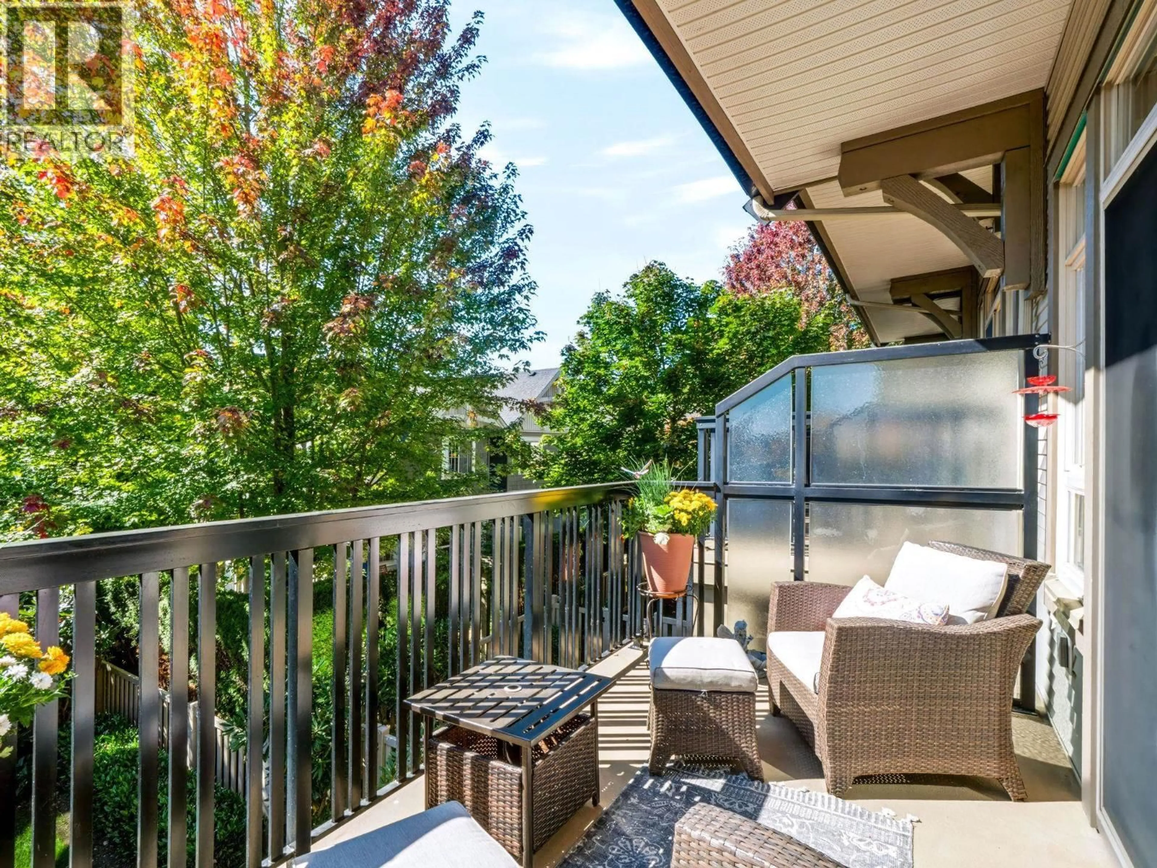 Patio, water/lake/river/ocean view for 18 - 1362 PURCELL DRIVE, Coquitlam British Columbia V3E0A5