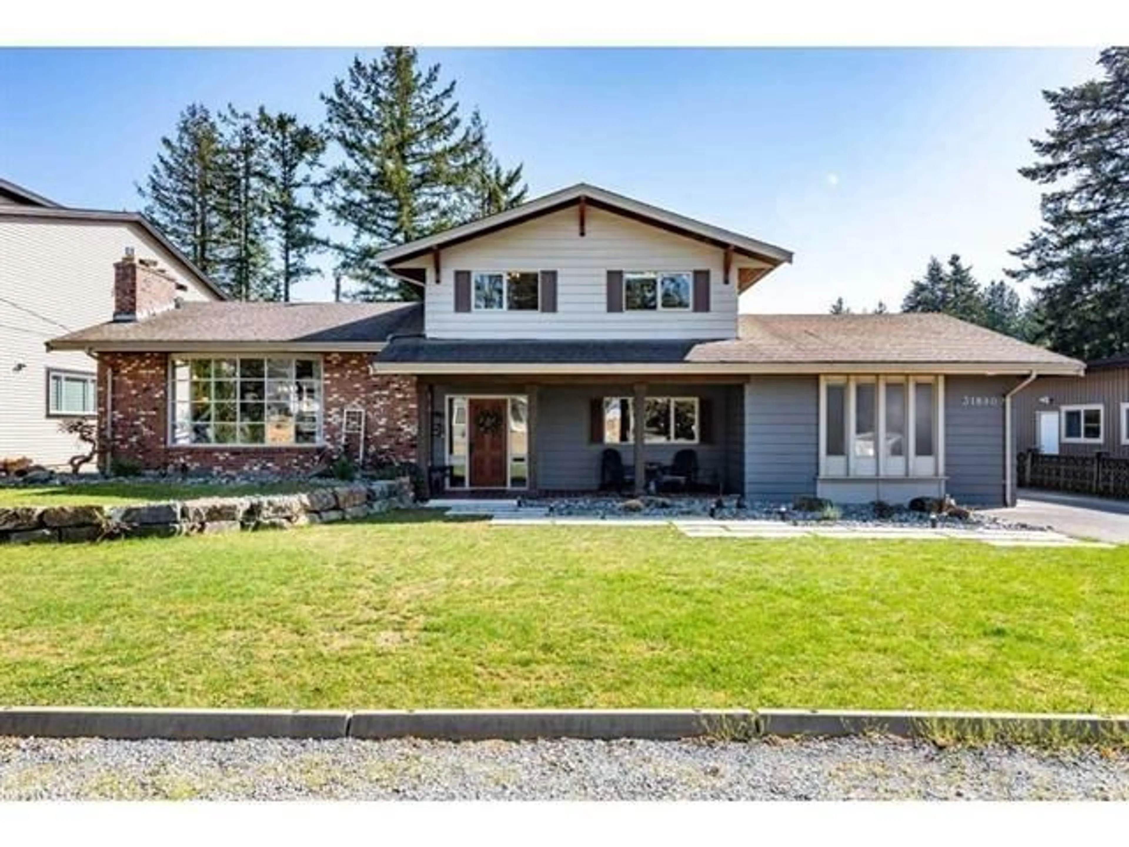 Home with brick exterior material, street for 31880 BEECH AVENUE, Abbotsford British Columbia V2T1G7