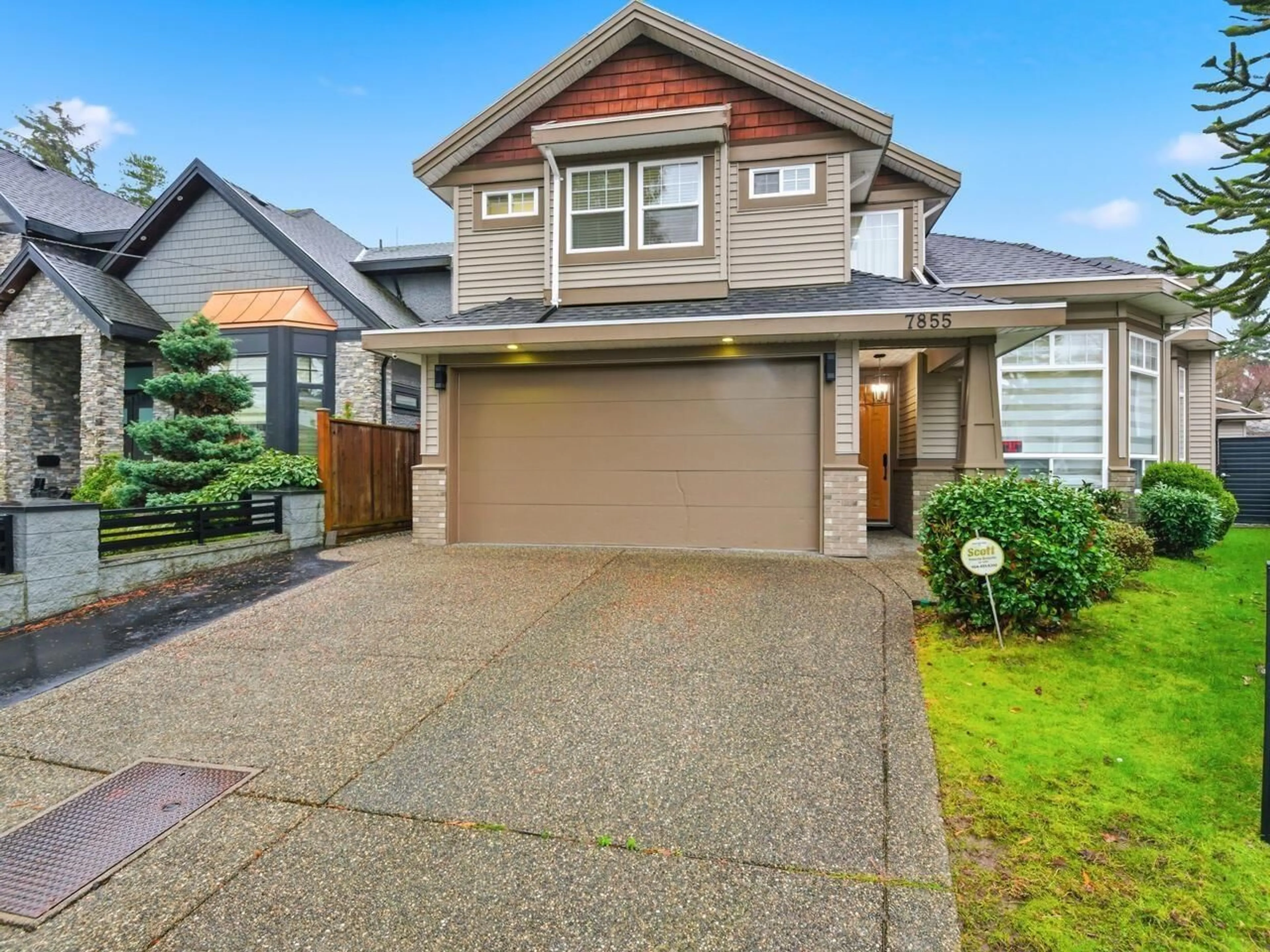 Home with vinyl exterior material, street for 7855 112A STREET, Delta British Columbia V4C4Y4