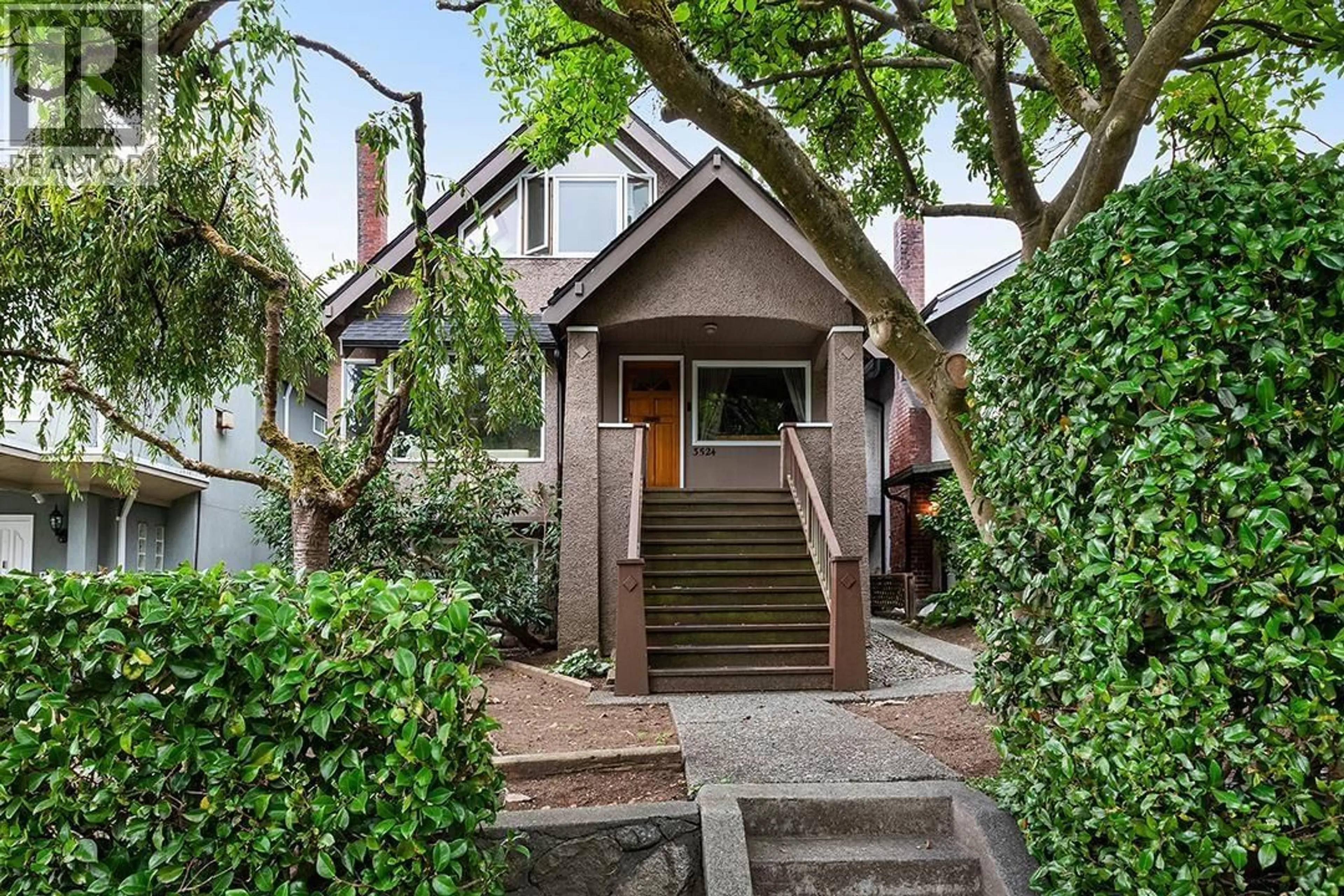 Home with brick exterior material, street for 3524 16TH AVENUE, Vancouver British Columbia V6R3C1
