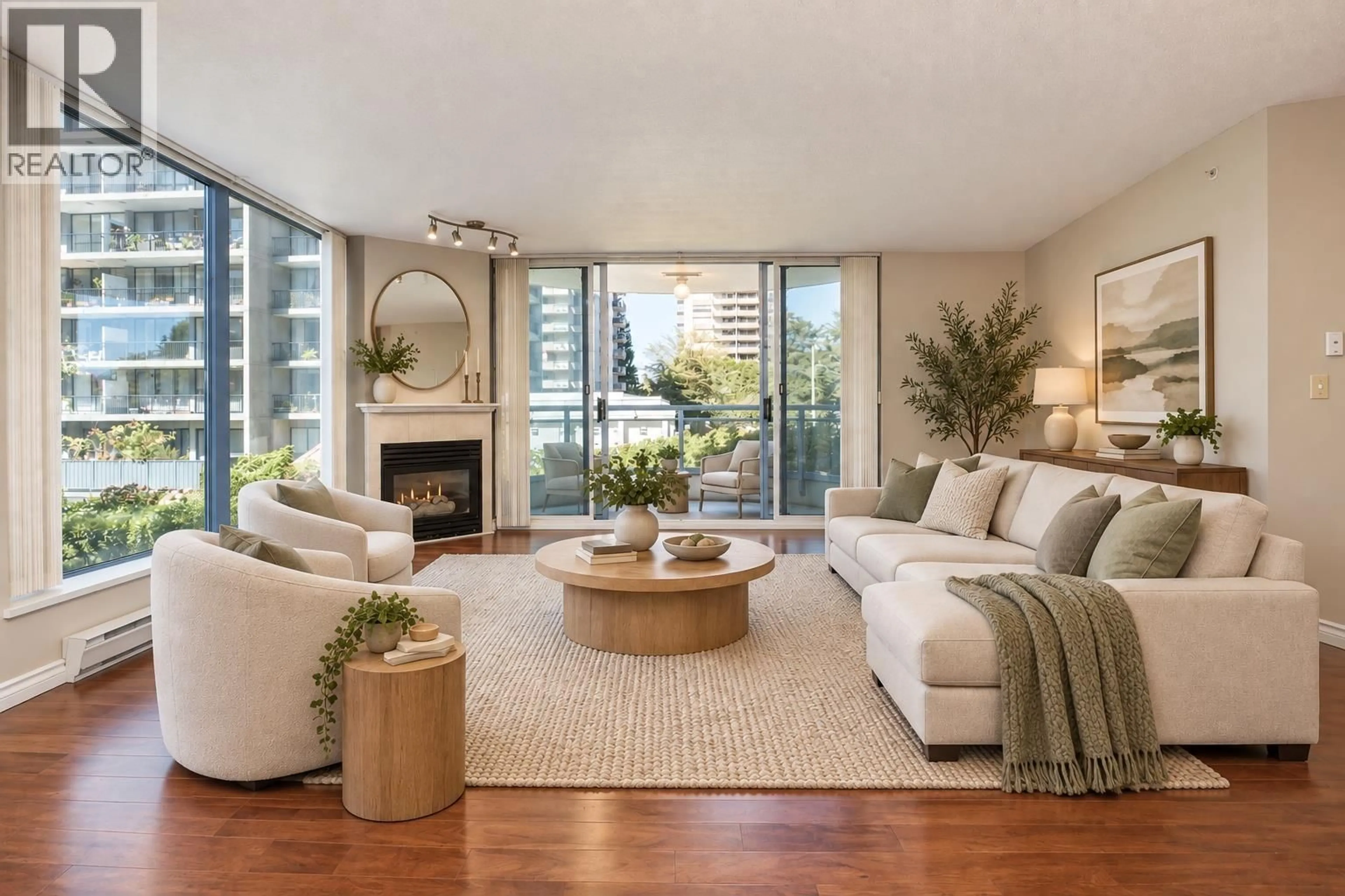 Living room with furniture, unknown for 205 - 719 PRINCESS STREET, New Westminster British Columbia V3M6T9