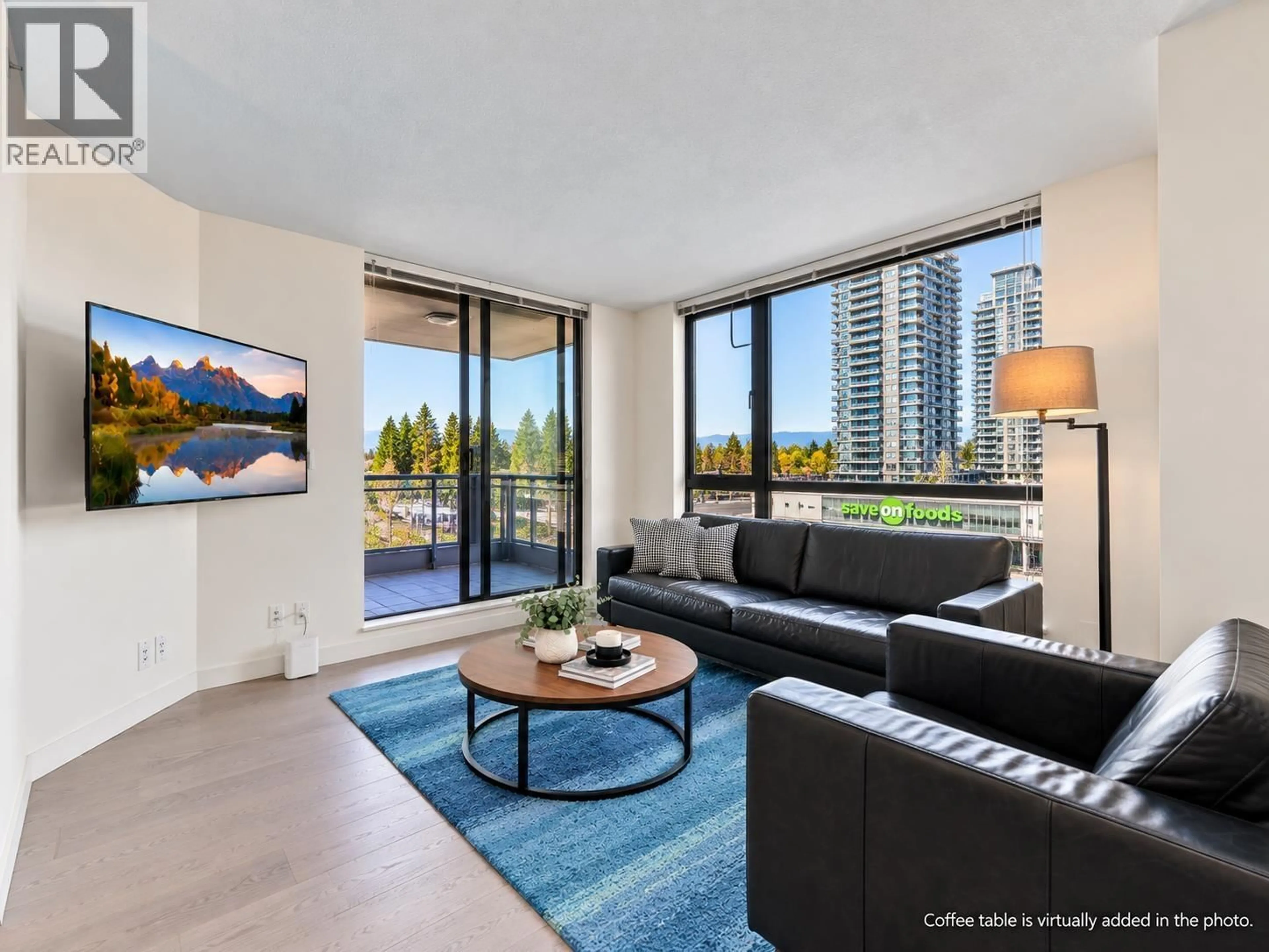 Living room with furniture, unknown for 501 - 7225 ACORN AVENUE, Burnaby British Columbia V5E0A9