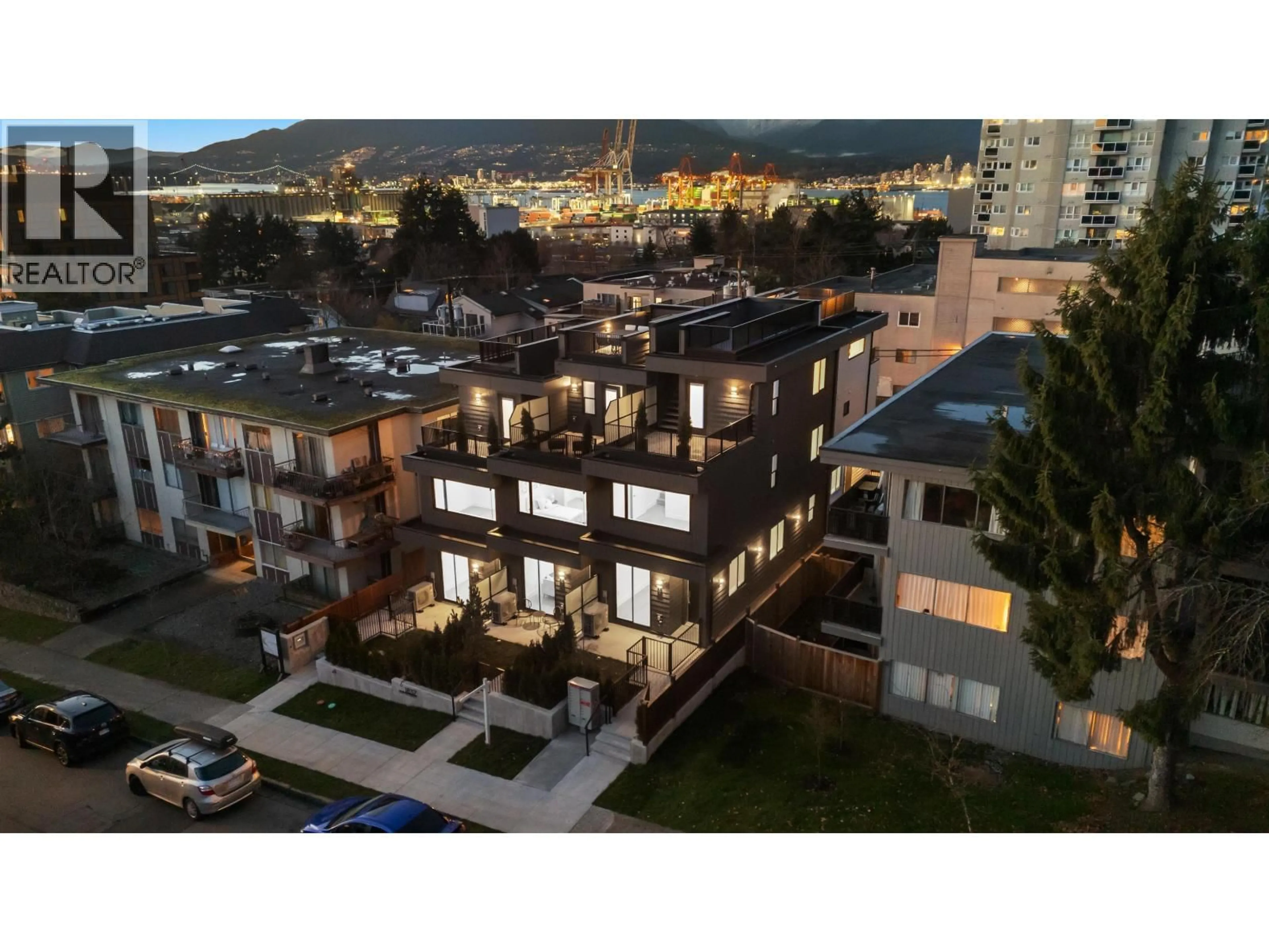 A pic from outside/outdoor area/front of a property/back of a property/a pic from drone, city buildings view from balcony for 103 - 1837 GEORGIA STREET, Vancouver British Columbia V5L2B5