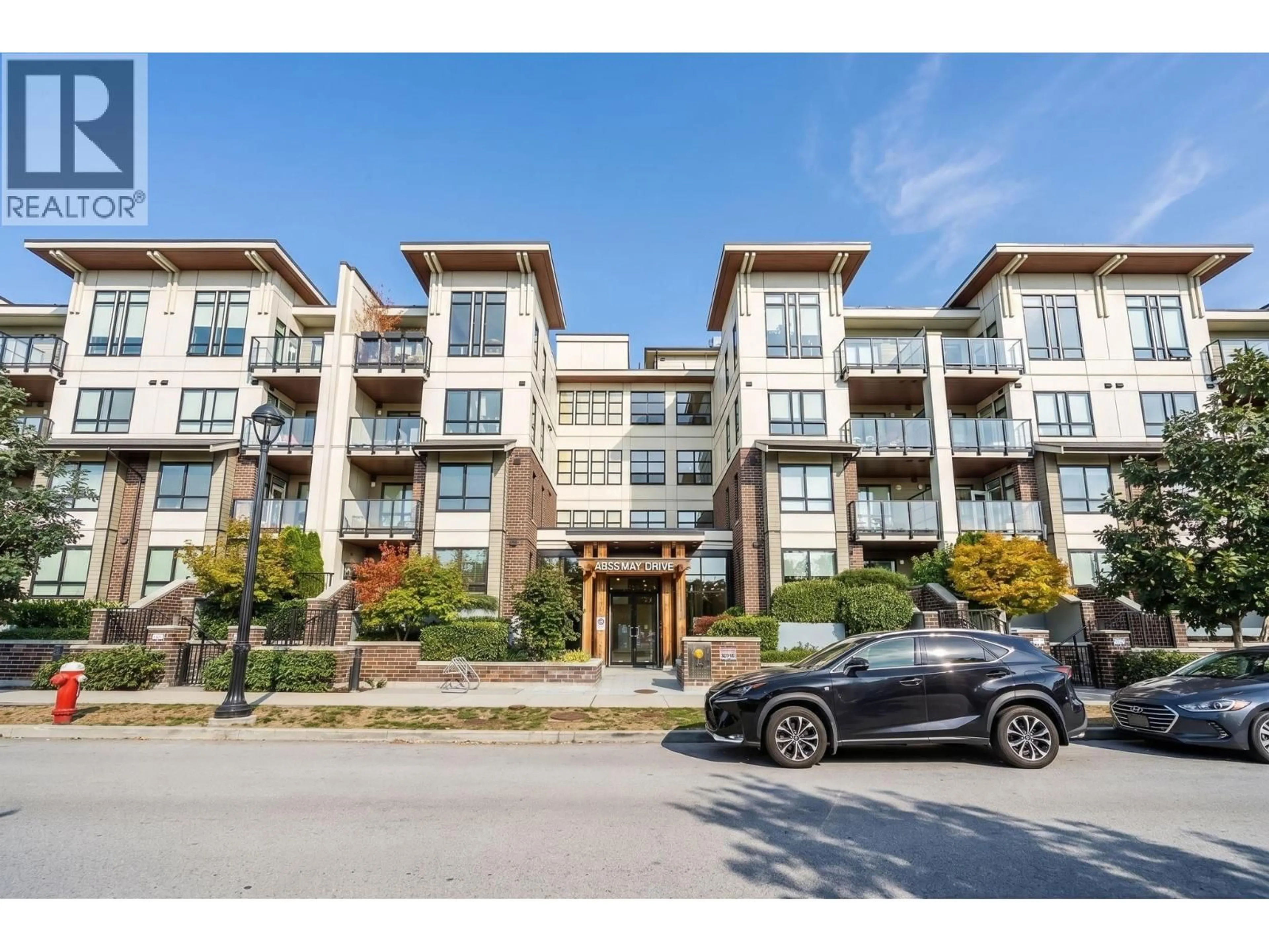 A pic from outside/outdoor area/front of a property/back of a property/a pic from drone, unknown for 123 - 4033 MAY DRIVE, Richmond British Columbia V6X0T3