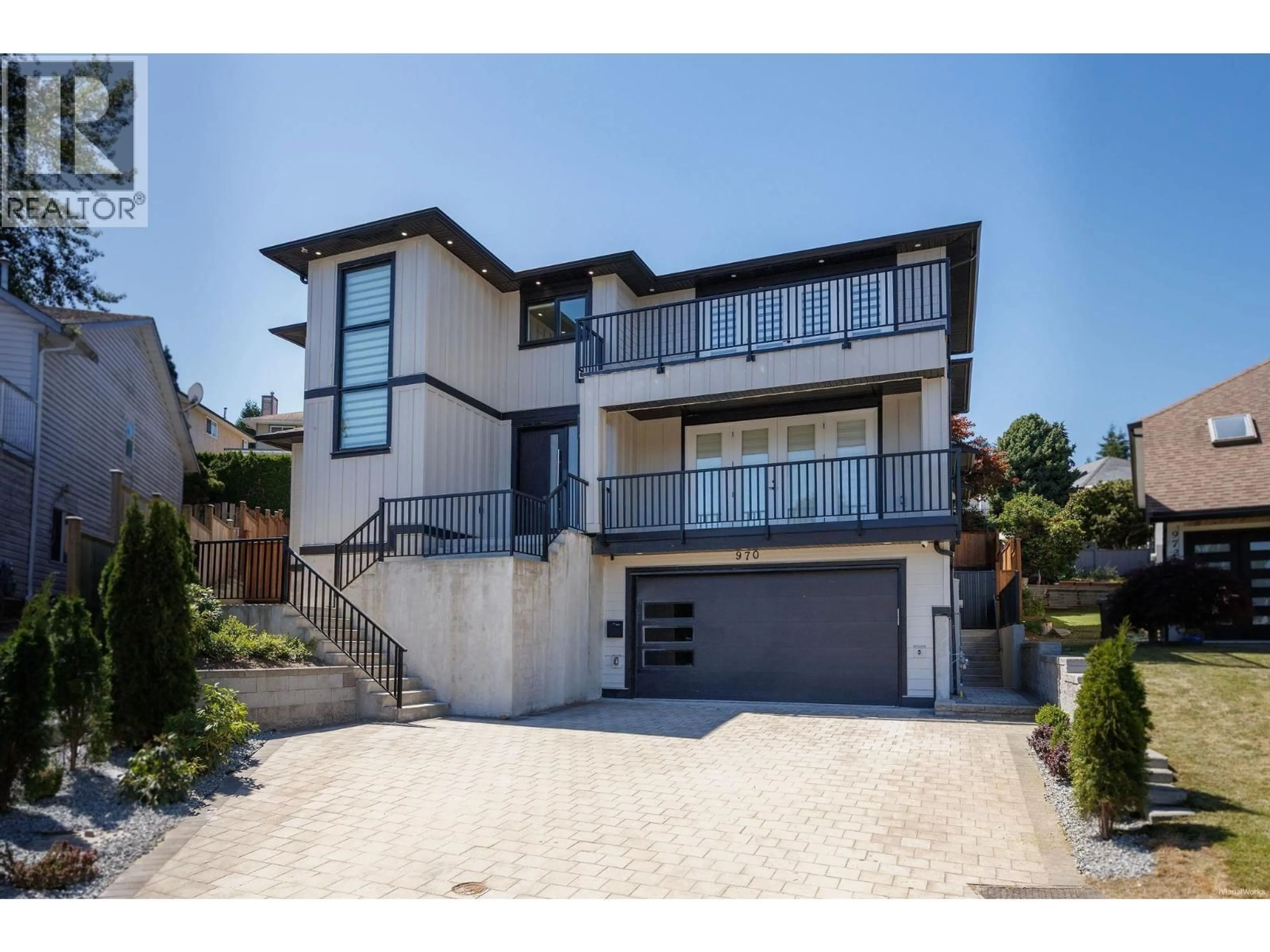 Home with brick exterior material, street for 970 LAUREL COURT, Coquitlam British Columbia V3C5M1