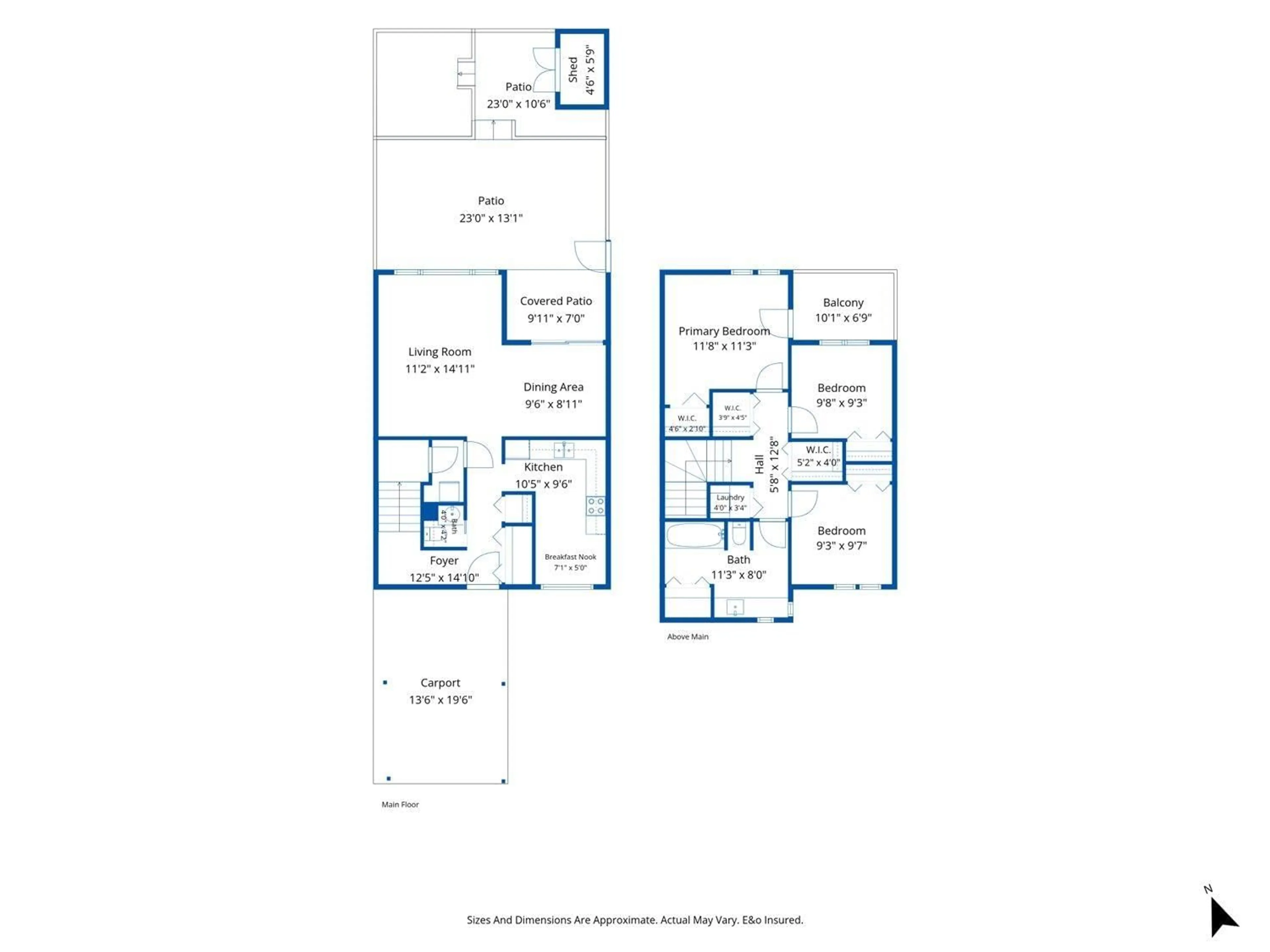 Floor plan for 50 - 32310 MOUAT DRIVE, Abbotsford British Columbia V2T4J1