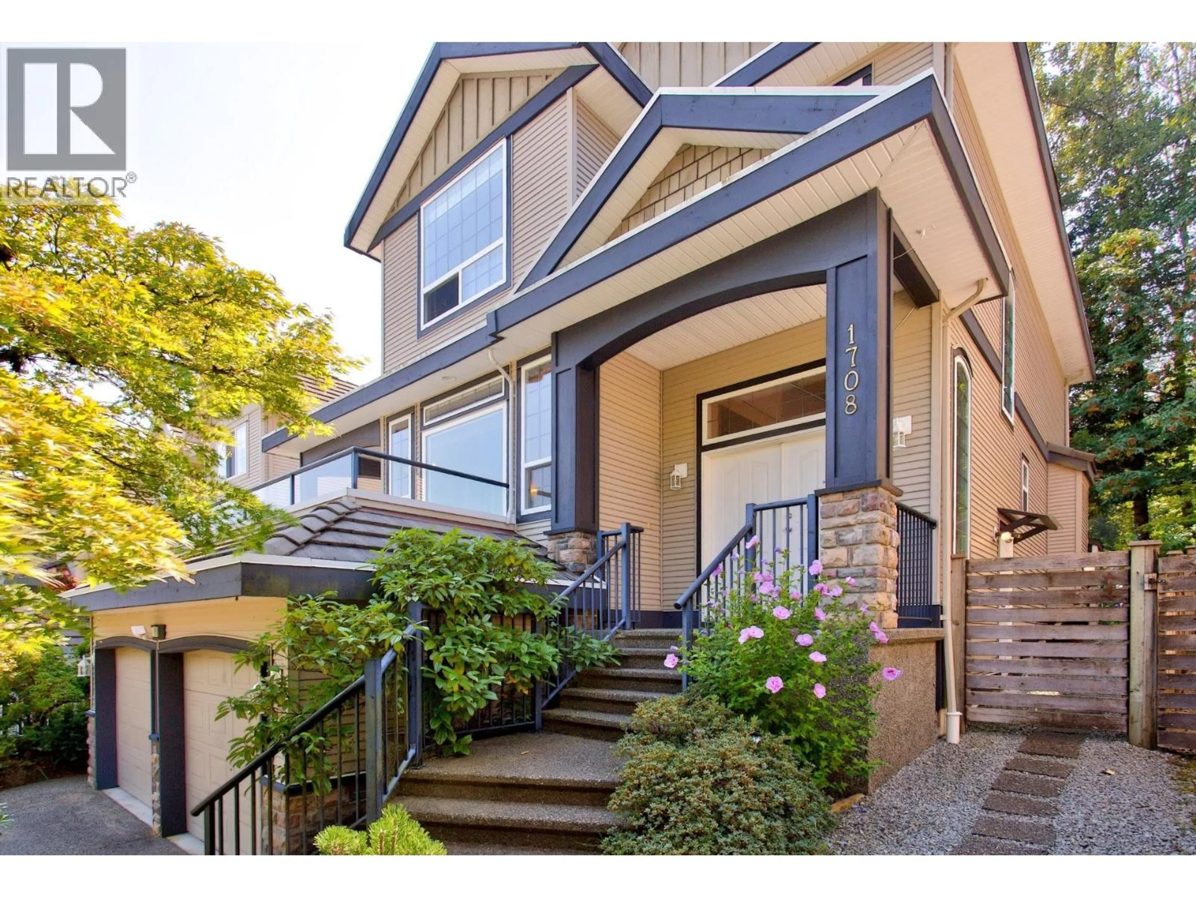 Home with vinyl exterior material, street for 1708 PADDOCK DRIVE, Coquitlam British Columbia V3E3N8