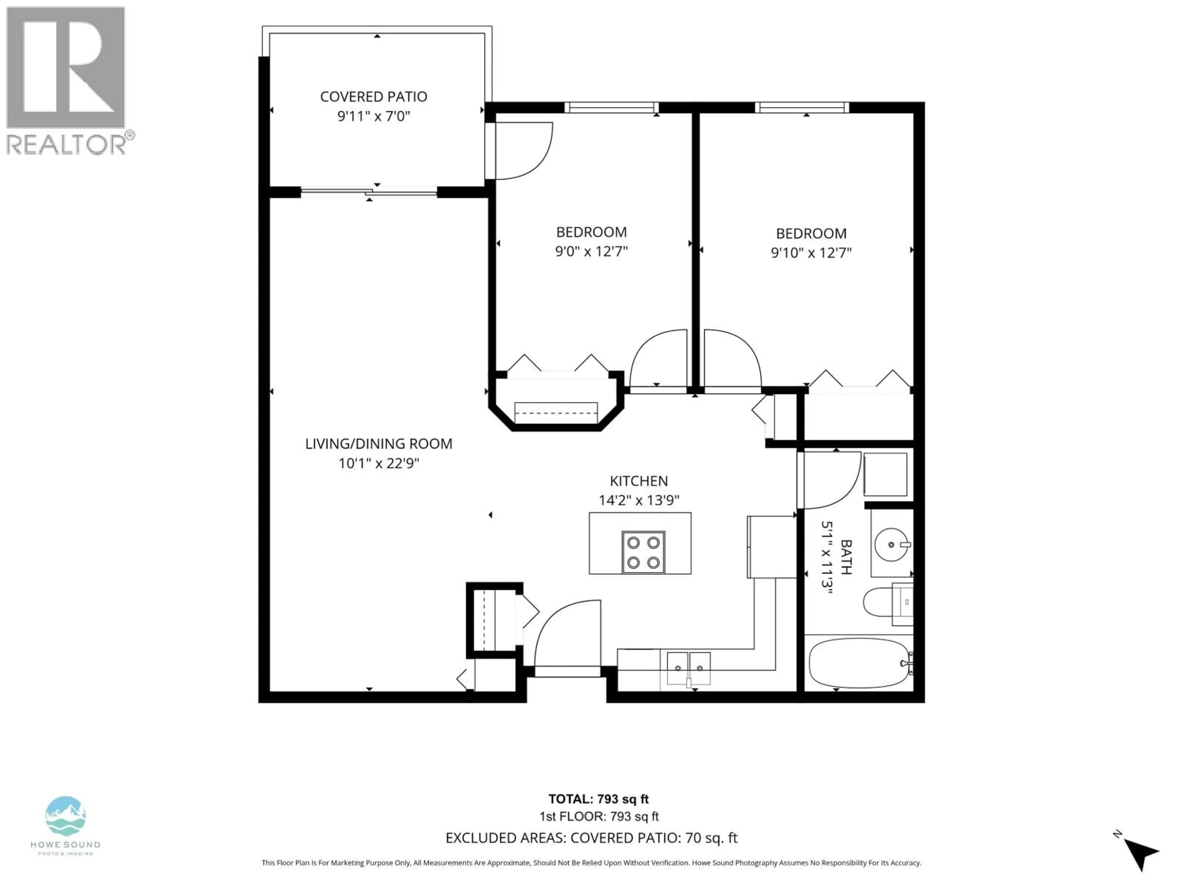 Floor plan for B105 - 40120 WILLOW CRESCENT, Squamish British Columbia V8B0L7