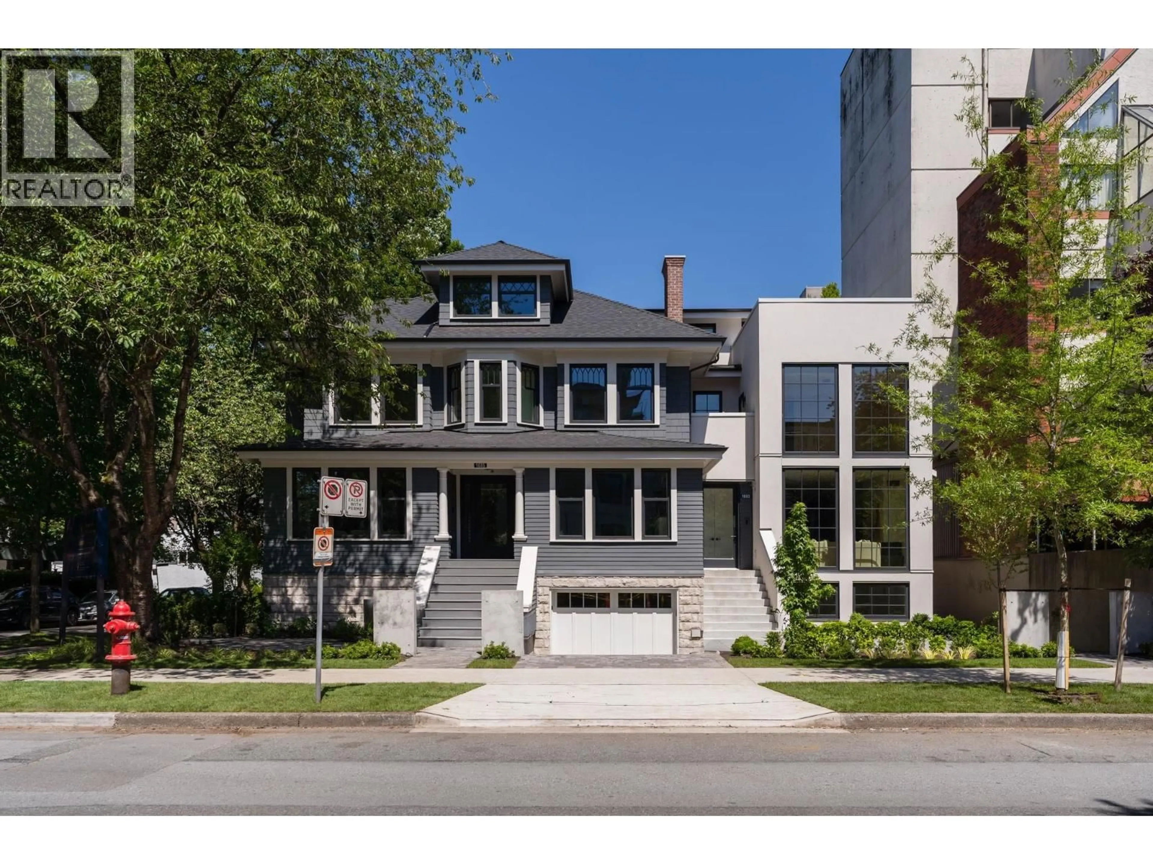 Home with brick exterior material, street for 1685 NELSON STREET, Vancouver British Columbia V6G1M3
