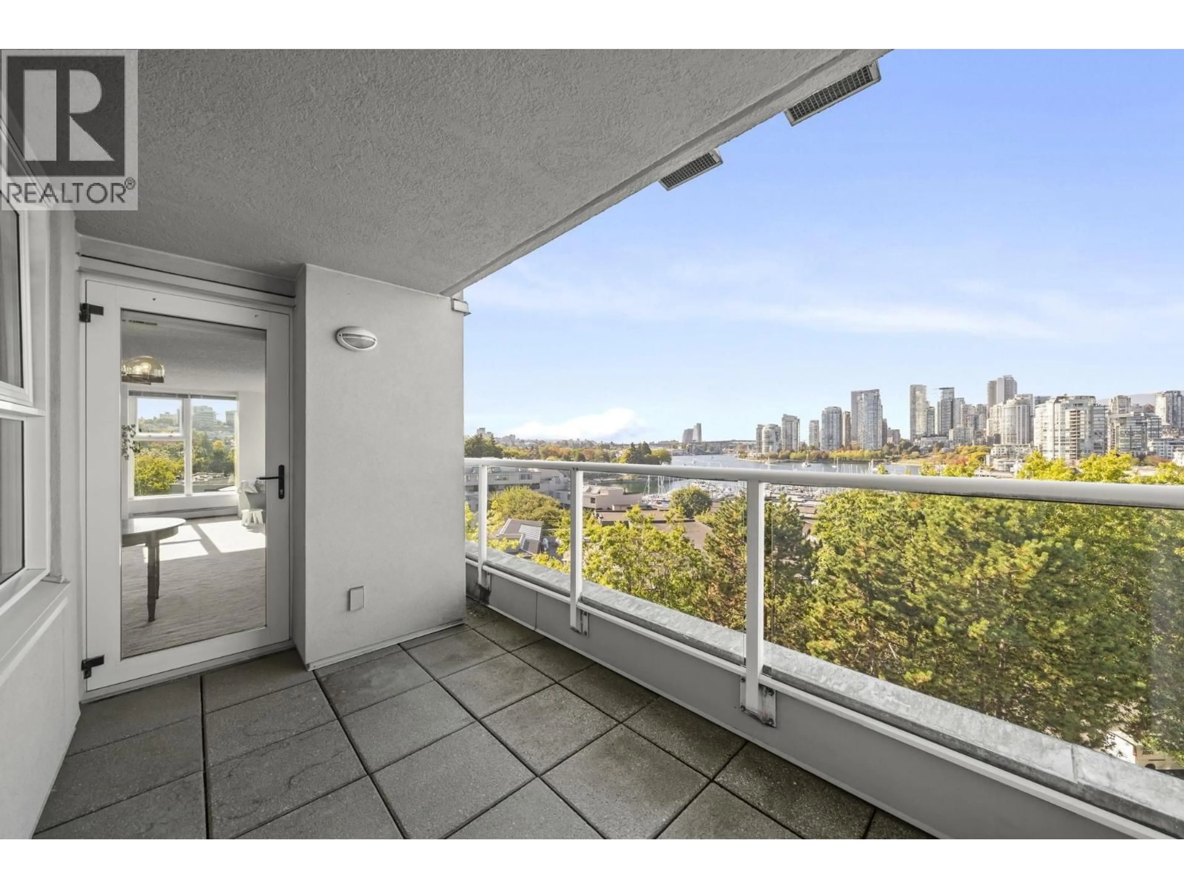Balcony in the apartment, water/lake/river/ocean view for 904 - 522 MOBERLY ROAD, Vancouver British Columbia V5Z4G4