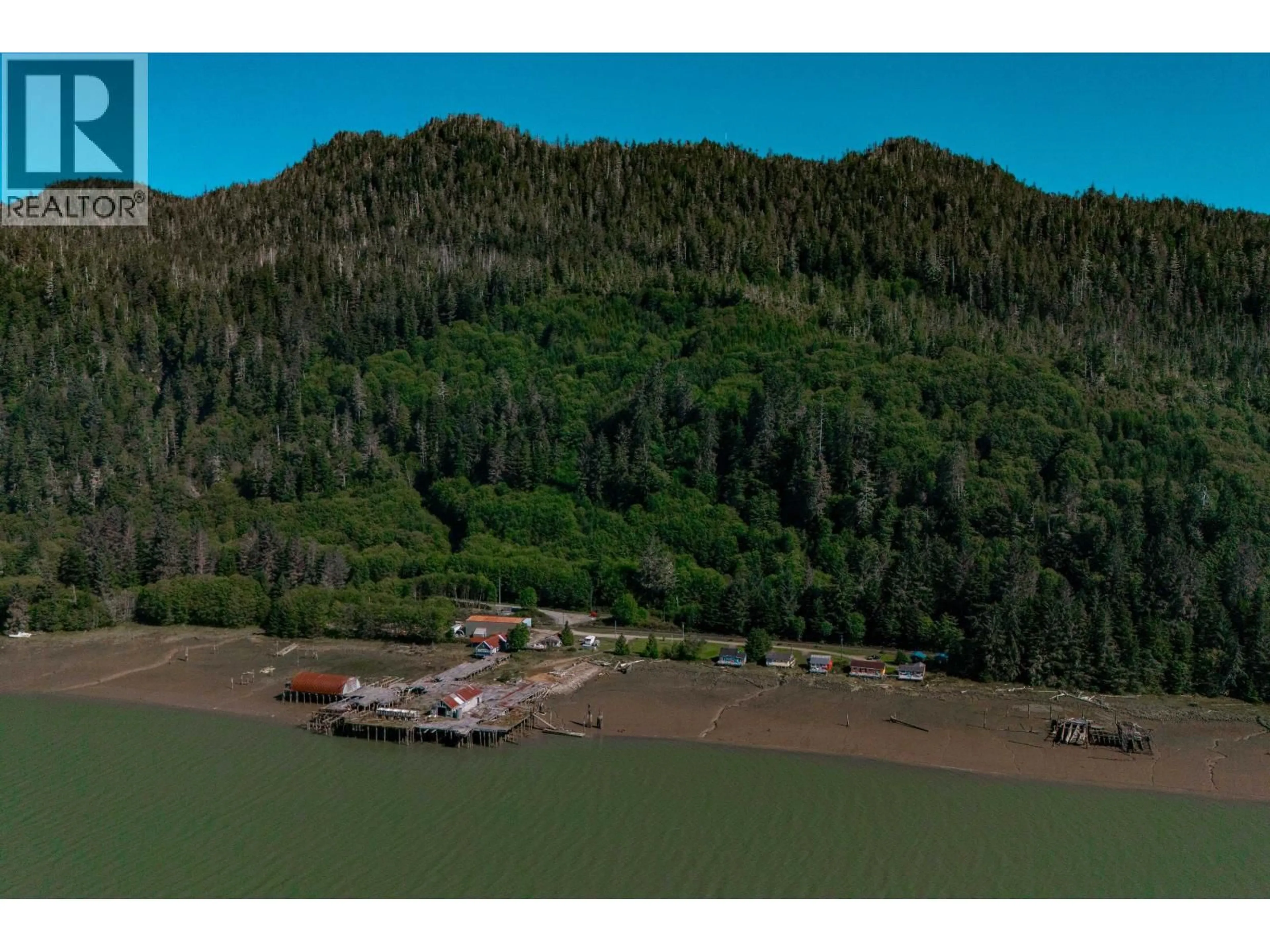 A pic from outside/outdoor area/front of a property/back of a property/a pic from drone, water/lake/river/ocean view for DL - 44 CASSIAR DRIVE, Port Edward British Columbia V0V1G0