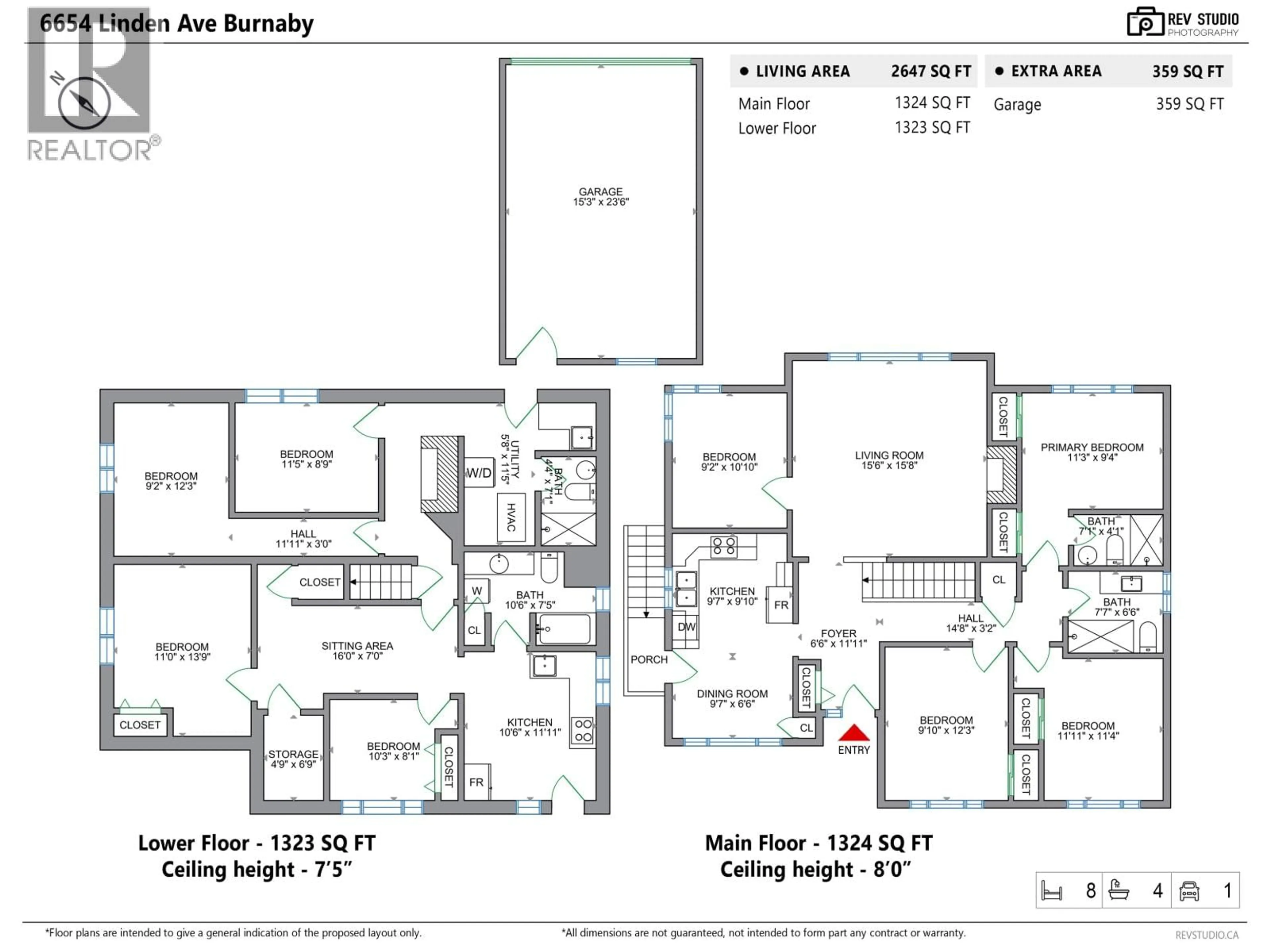 Floor plan for 6654 LINDEN AVENUE, Burnaby British Columbia V5E3G4