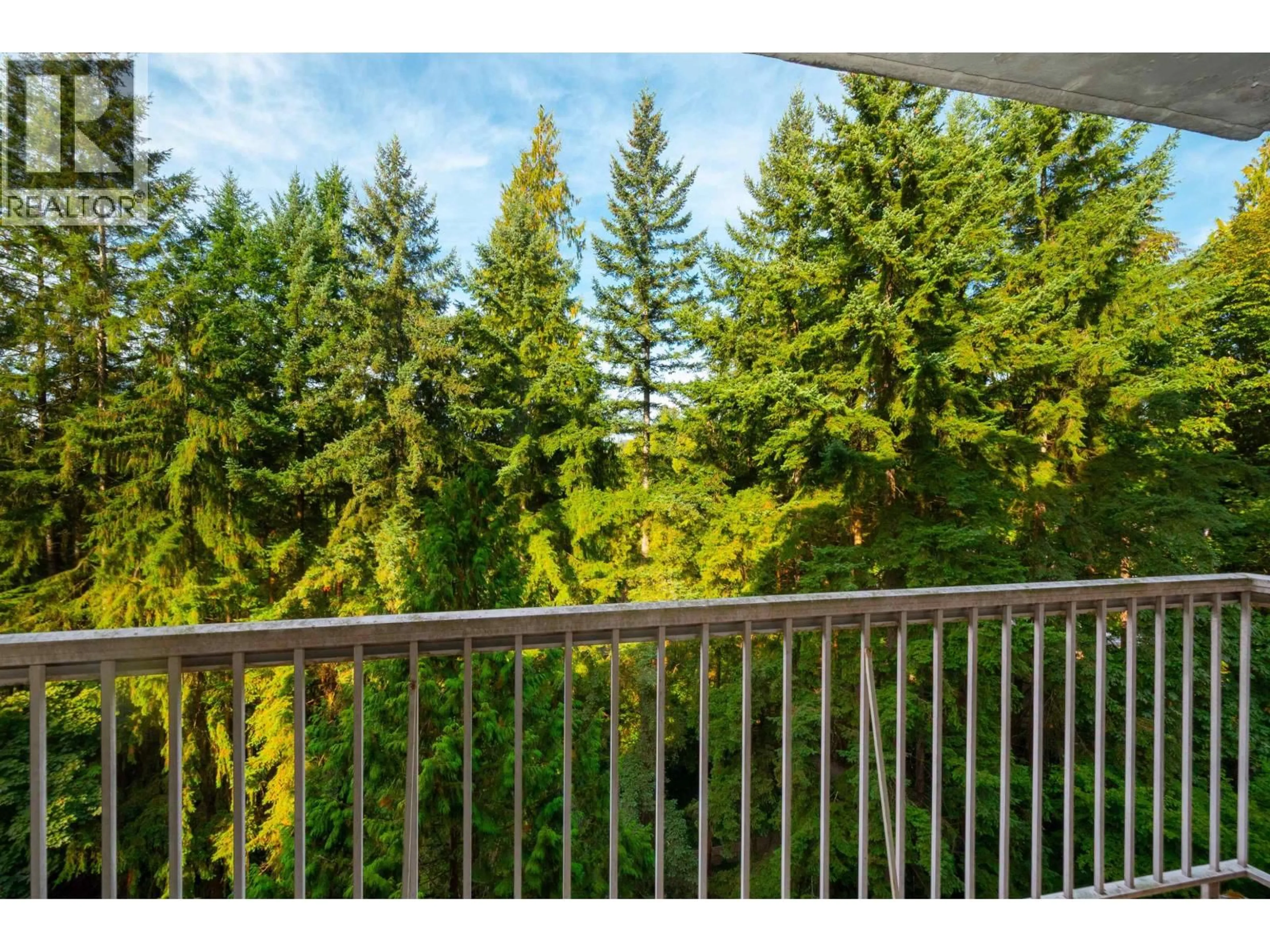 Balcony in the apartment, forest/trees view for 901 - 2020 FULLERTON AVENUE, North Vancouver British Columbia V7P3G3