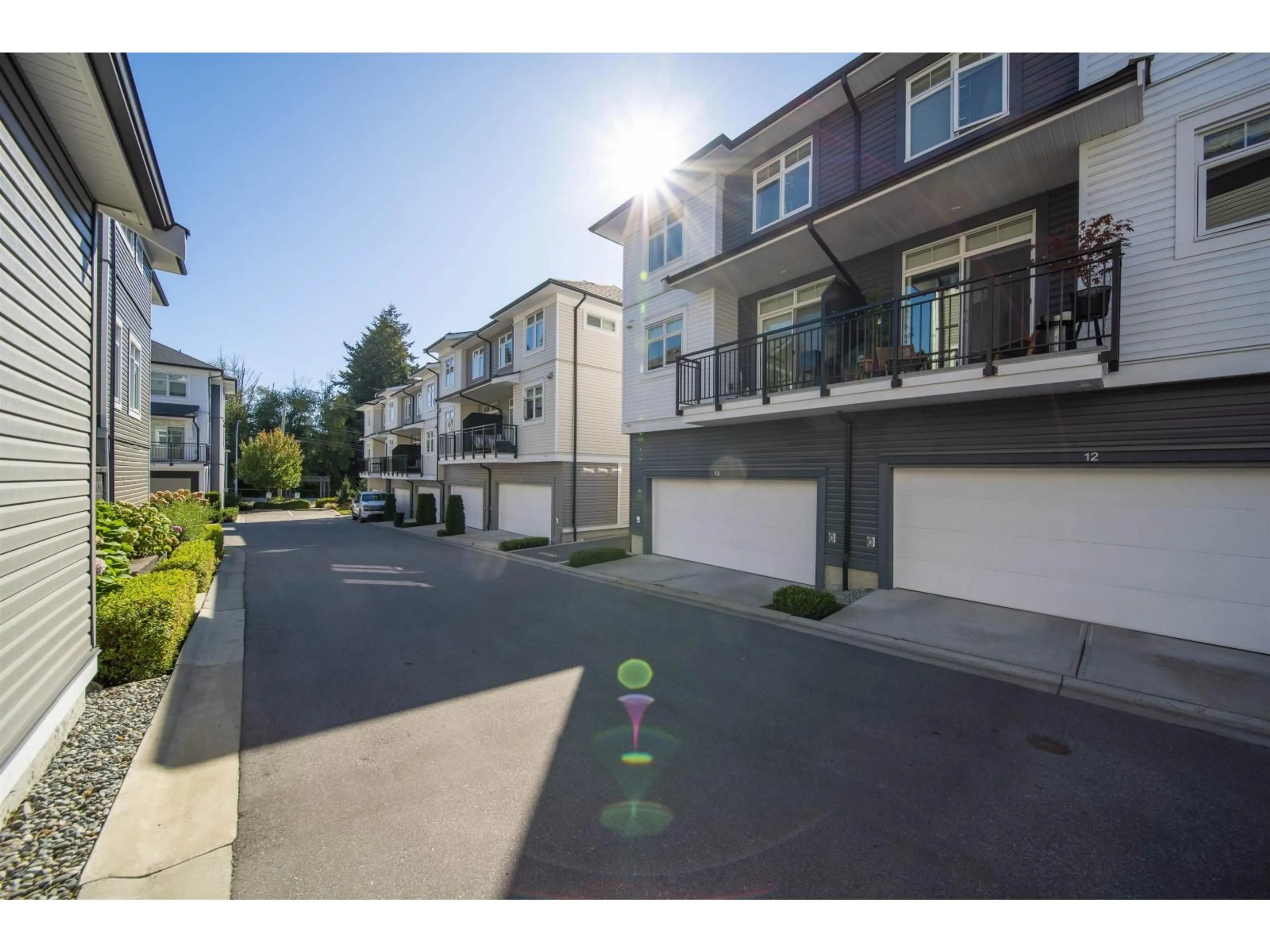 A pic from outside/outdoor area/front of a property/back of a property/a pic from drone, street for 13 - 2070 OAK MEADOWS DRIVE, Surrey British Columbia V3Z1J1